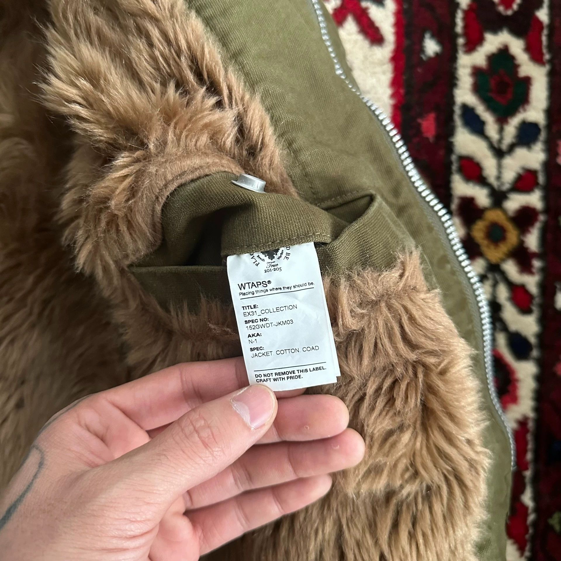 Wtaps WTAPS 15AW N1 Deck Jacket S Size US S / EU 44-46 / 1 - 6 Thumbnail