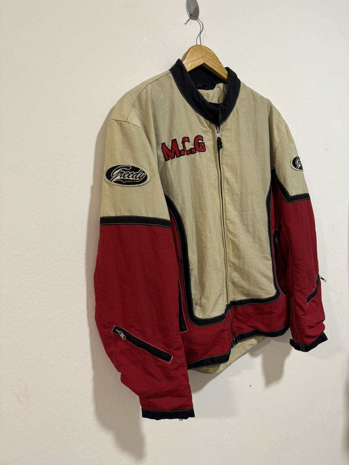 Greedy Genius × Vintage Greedy Motorcycle Gear Riding Jacket Size US L / EU 52-54 / 3 - 2 Thumbnail