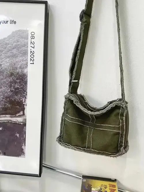 Other Small Messenger Bag Retro Vintage Crossbody Bag Size ONE SIZE - 3 Thumbnail