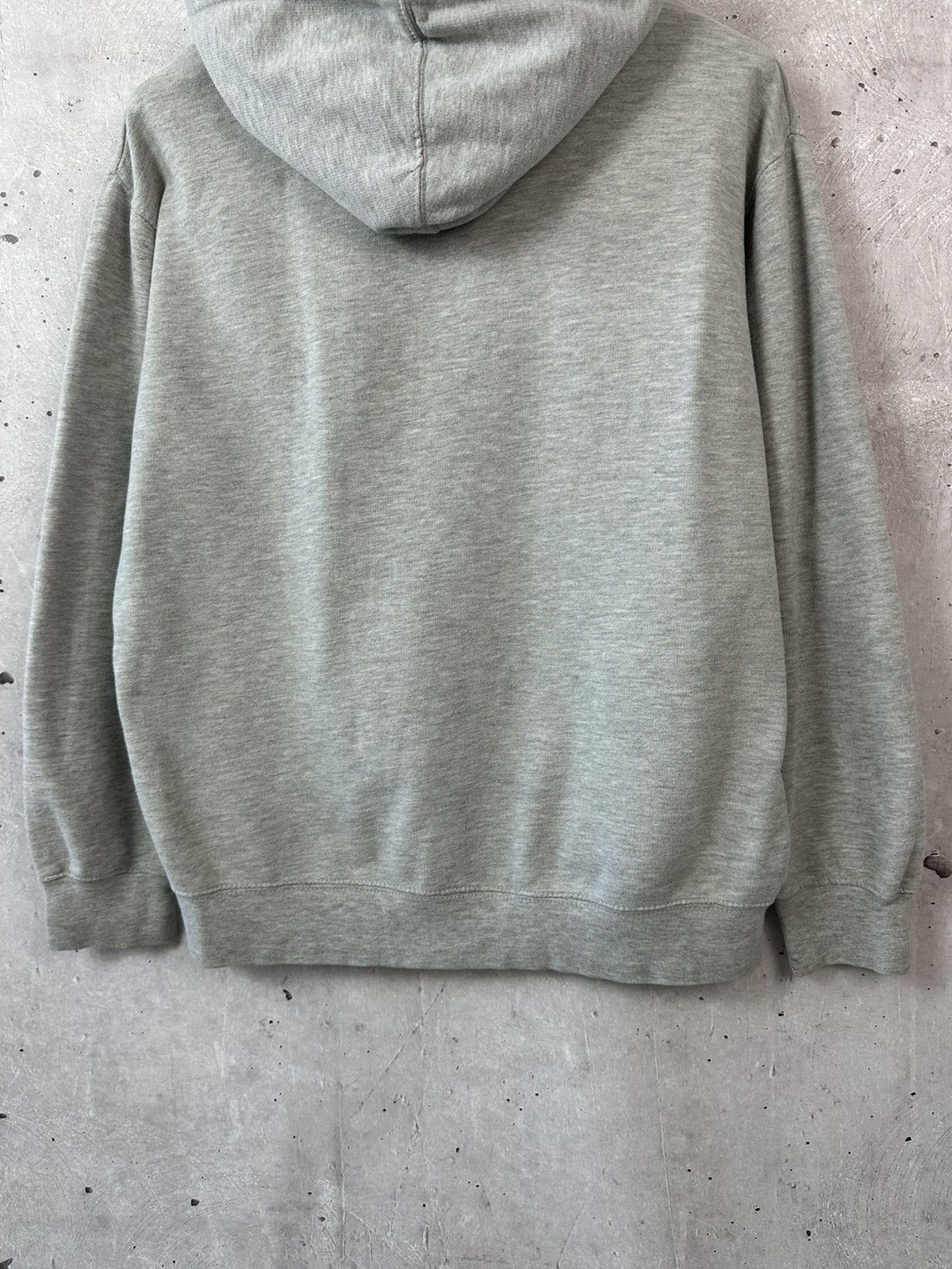 Butter Goods Butter Goods Made in USA Grey Cotton Central Logo Hoodie Size US M / EU 48-50 / 2 - 9 Thumbnail