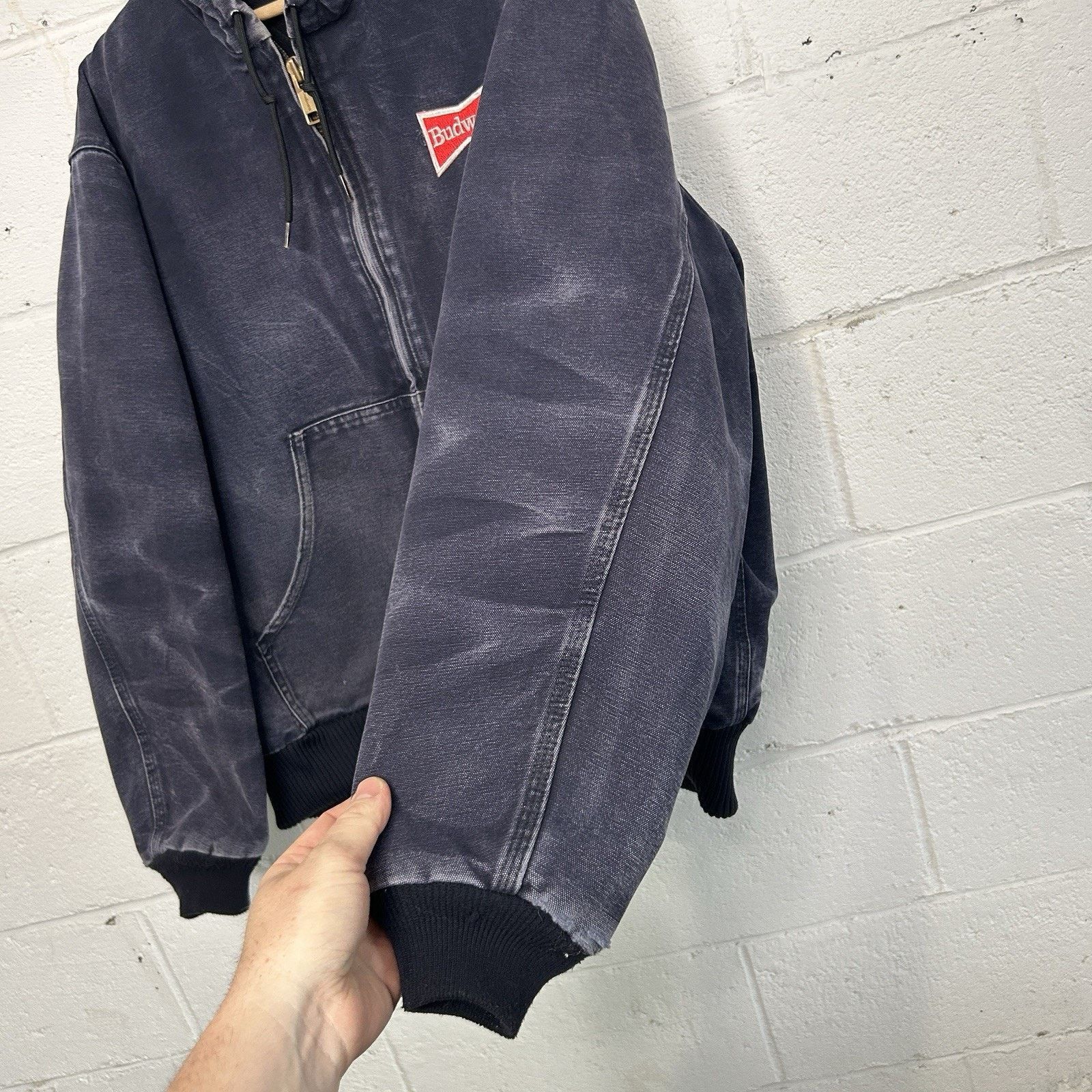 Carhartt Vintage Carhartt Hooded Active Jacket “Midnight Blue” J130 Size US L / EU 52-54 / 3 - 10 Thumbnail