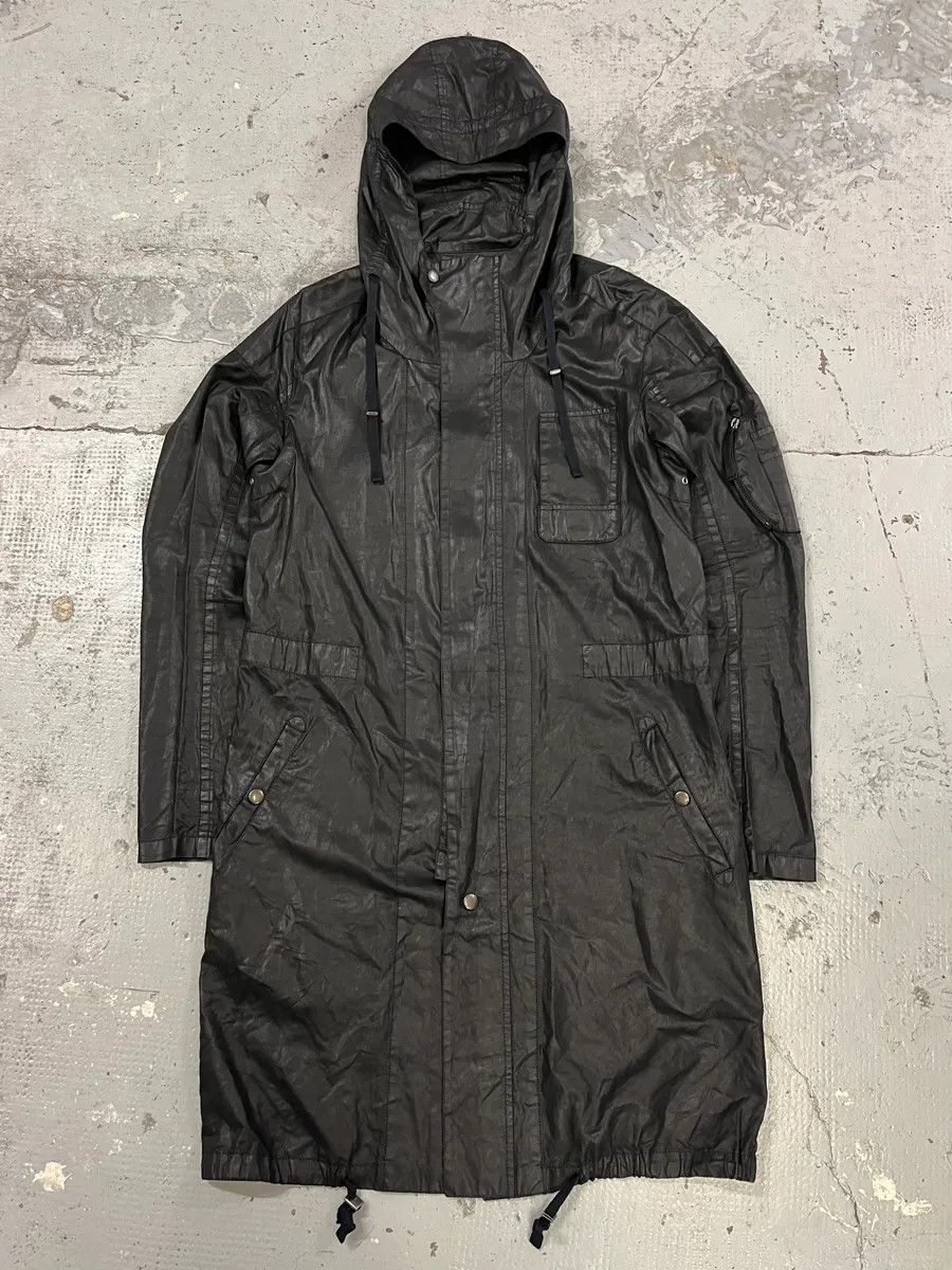 Helmut Lang Helmut Lang Raining Avant-Garde Obscure Black Parka Jacket Size US M / EU 48-50 / 2 - 4 Thumbnail