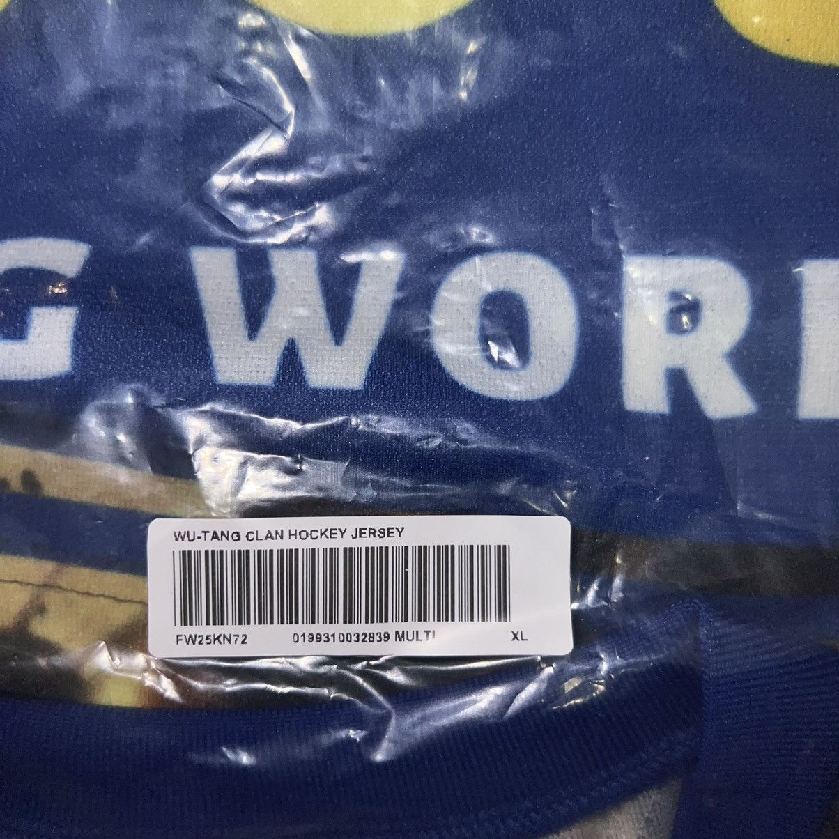 Supreme Supreme Wu Tang Clan Hockey Jersey Multicolor Size: XL Size US XL / EU 56 / 4 - 5 Thumbnail