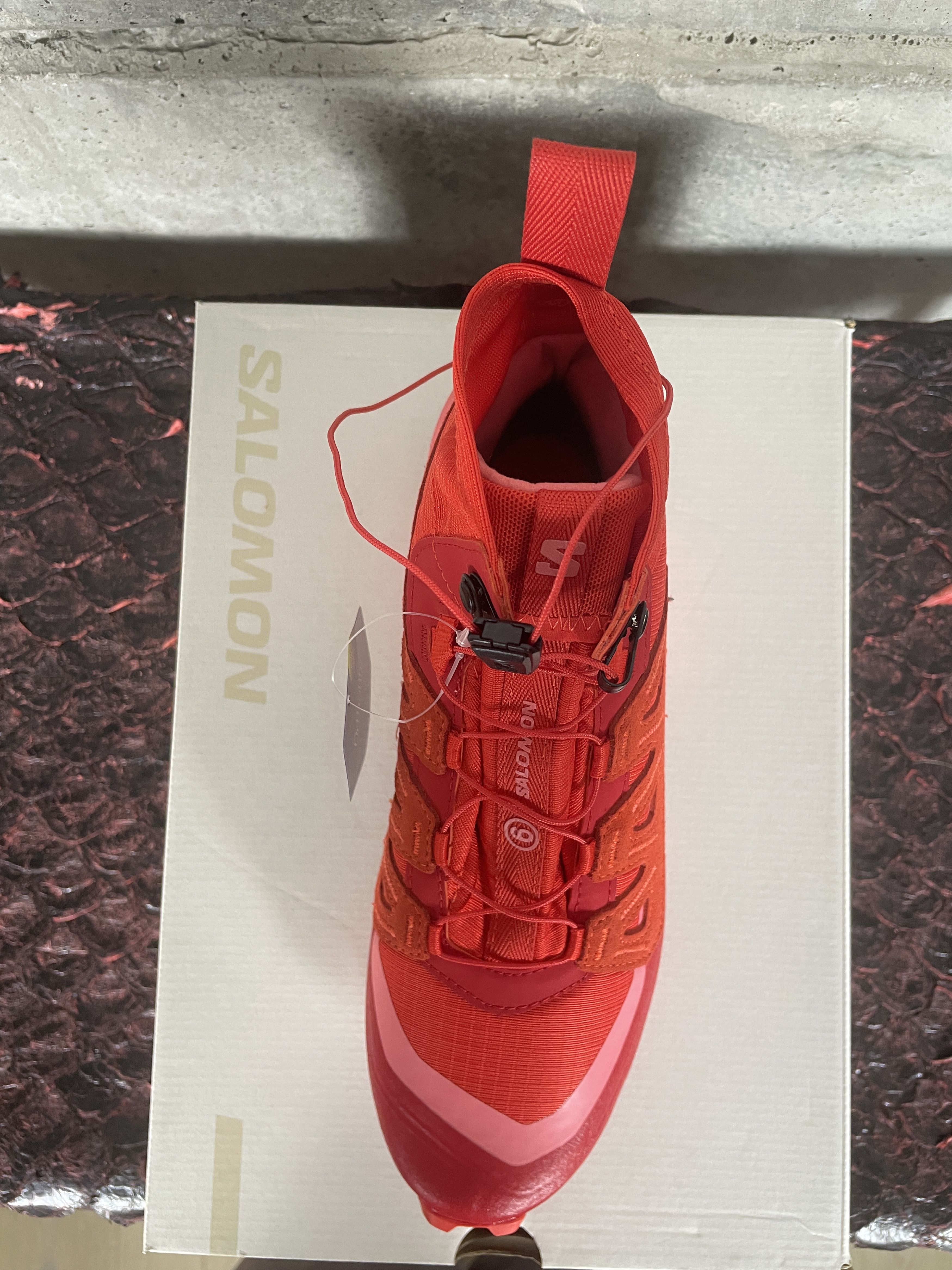 Maison Margiela × Salomon Salomon x MM6 Margiela Cross High Fiery Red Hiking Sneaker Size US 8 / EU 41 - 4 Thumbnail