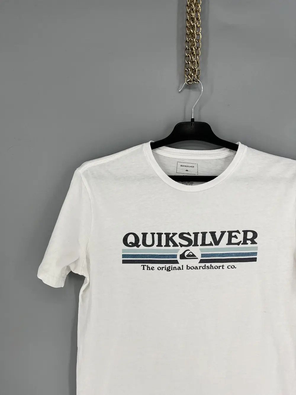 Band Tees Vintage Quiksilver T-Shirt Size S White Surf Skateboard y2k Size US S / EU 44-46 / 1 - 4 Thumbnail