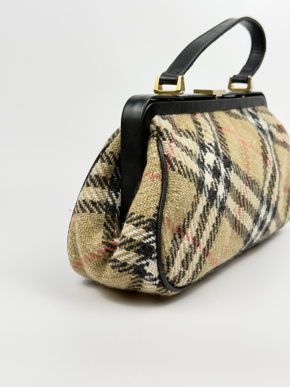 Burberry ❣️ Burberry London Tweed Supernova Check Handbag Mini Bag Size ONE SIZE - 3 Thumbnail