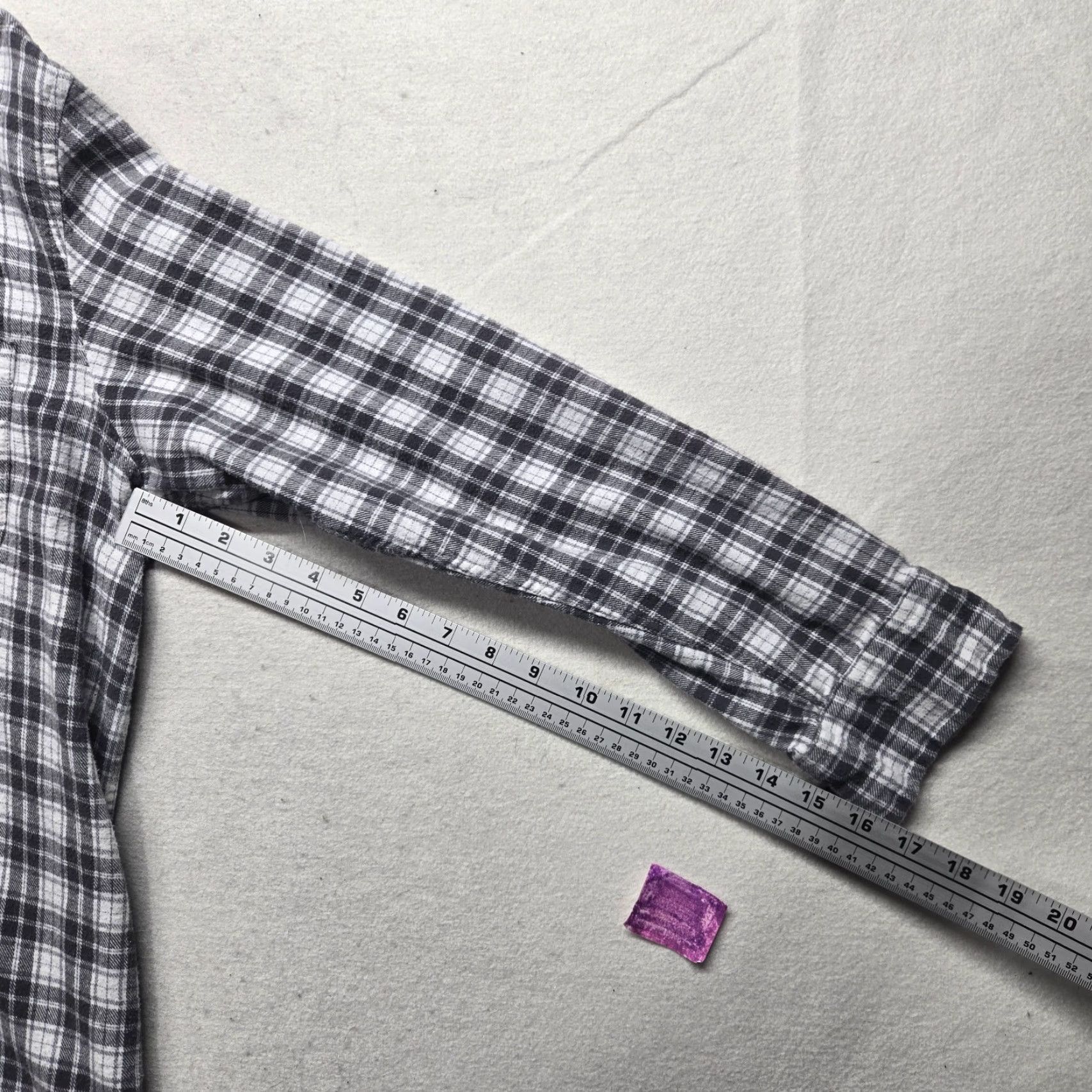 Vintage Saddlebred Shirt Casual Plaid Brown Check Flannel Button-Up Adult Men's XL Size US XL / EU 56 / 4 - 4 Thumbnail