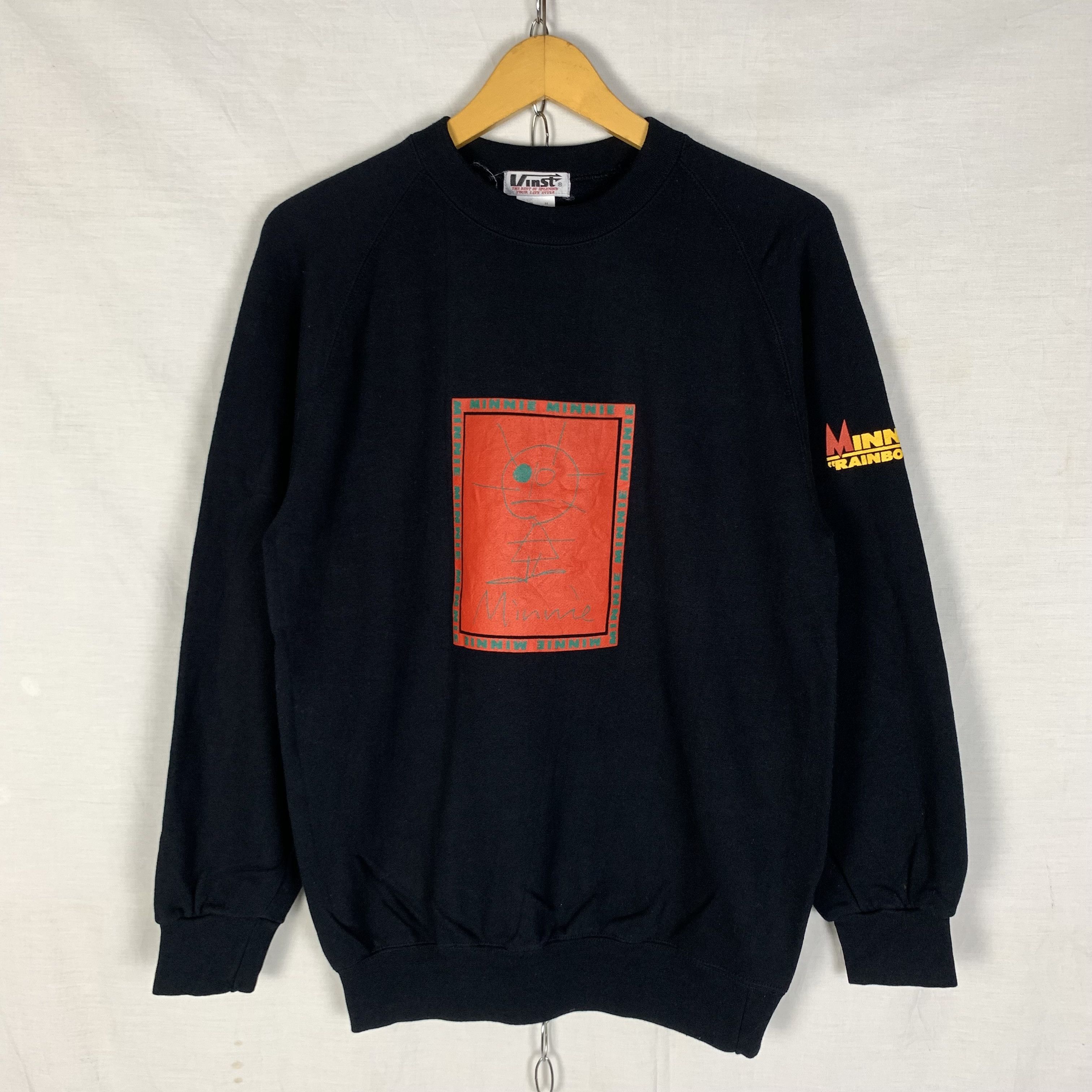 Japanese Brand Vintage Minnie Rainbow Japanese Brand Sweatshirt Crewneck Size US S / EU 44-46 / 1 - 1 Thumbnail