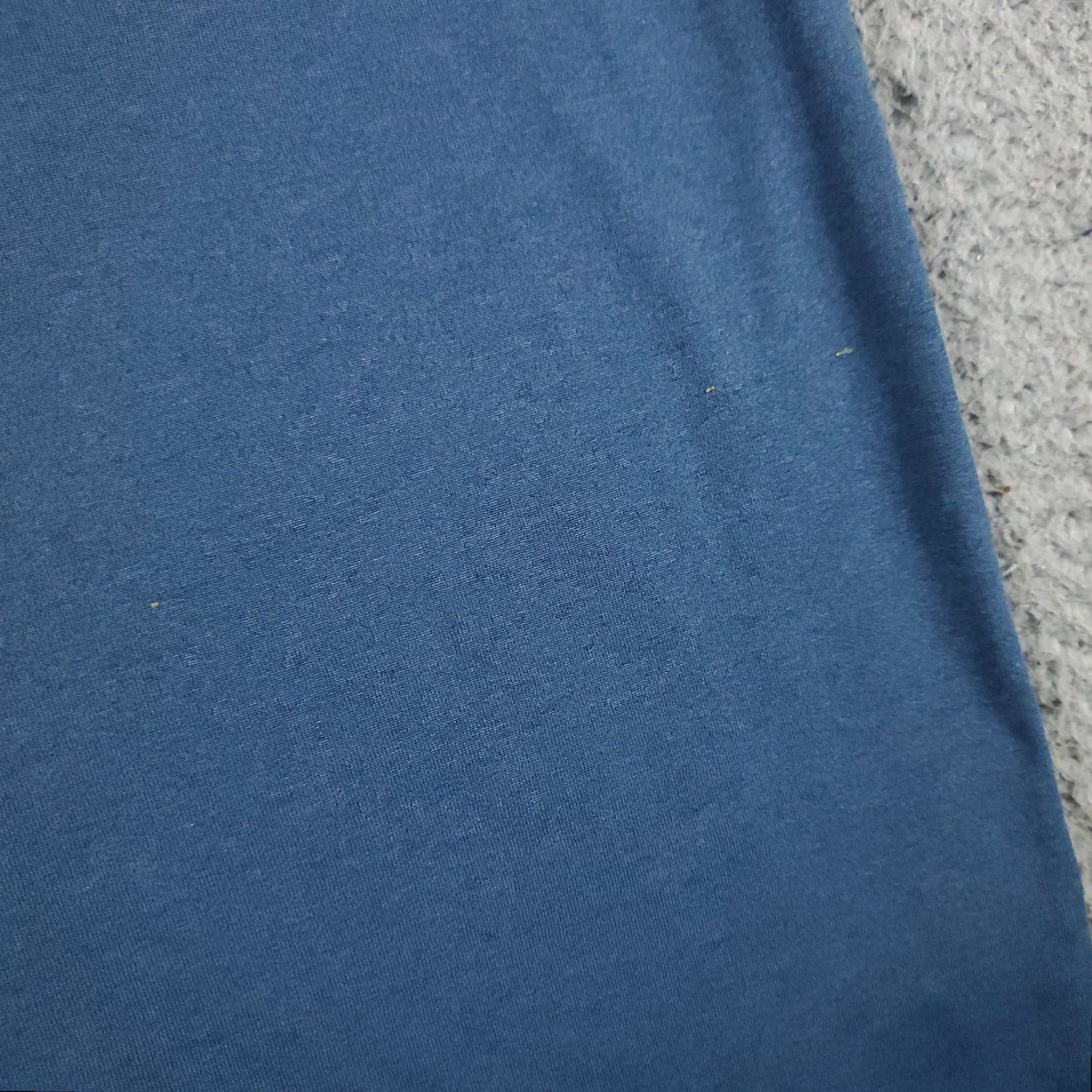 Nike NIKE T-Shirt Mens XL Blue Swoosh Casual Short Sleeve Adult Regular Size XL Cotton Blend Logo Graphic 90s Modern Sports Mens Size US XL / EU 56 / 4 - 4 Thumbnail