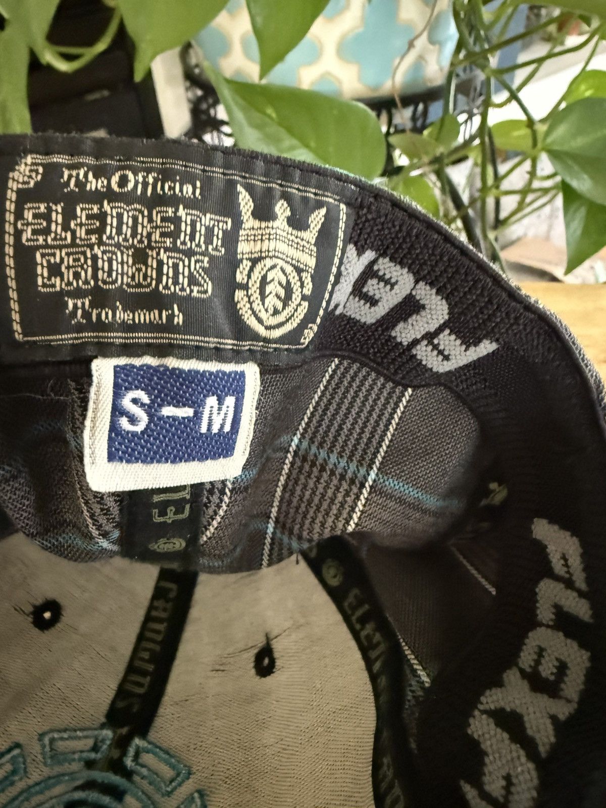 Element vintage element plaid hat y2k sk8 Size ONE SIZE - 3 Thumbnail