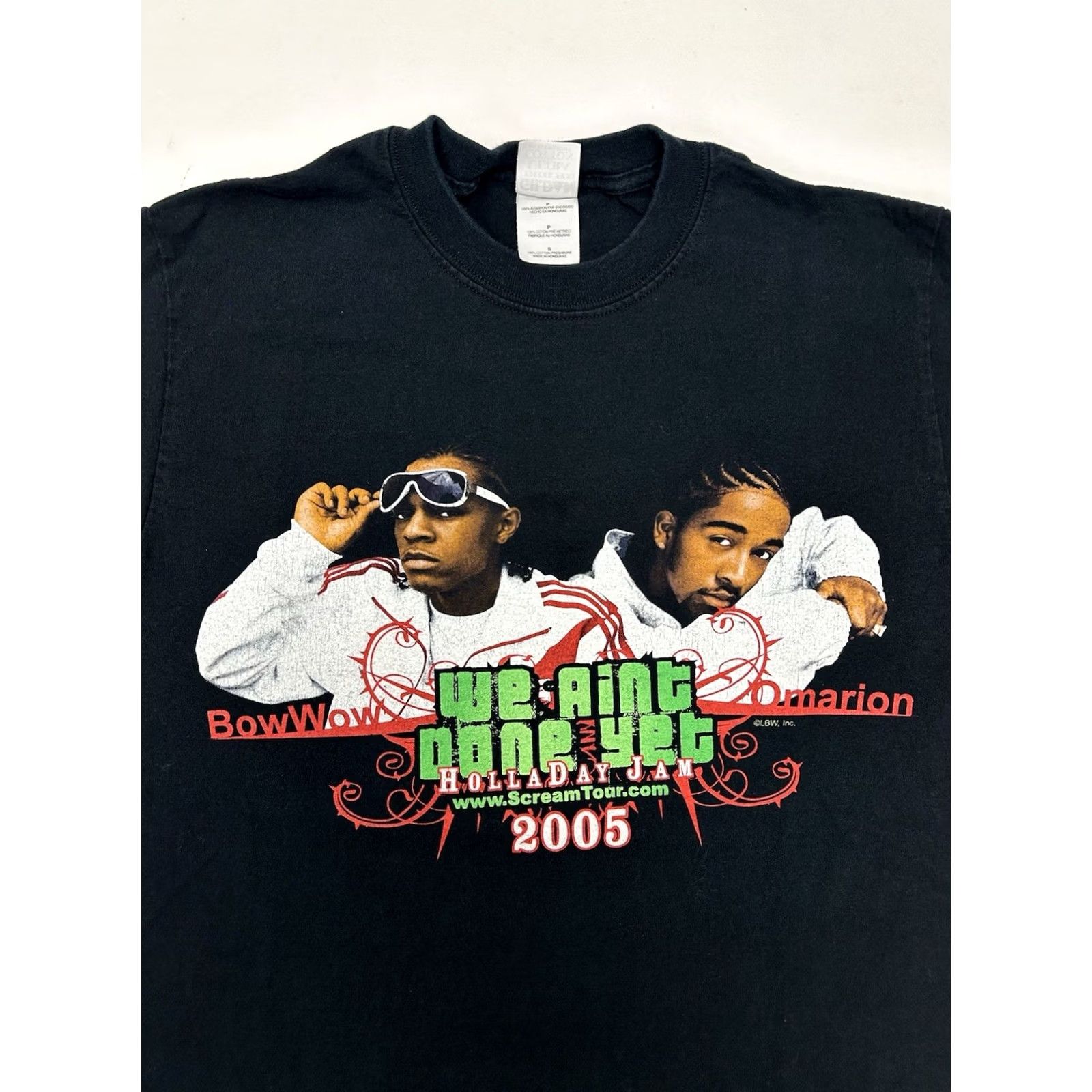 Vintage VINTAGE 2005 Bow Wow Omarion We Ain't Done Yet T-Shirt Music Tour Small Black Size US S / EU 44-46 / 1 - 3 Thumbnail