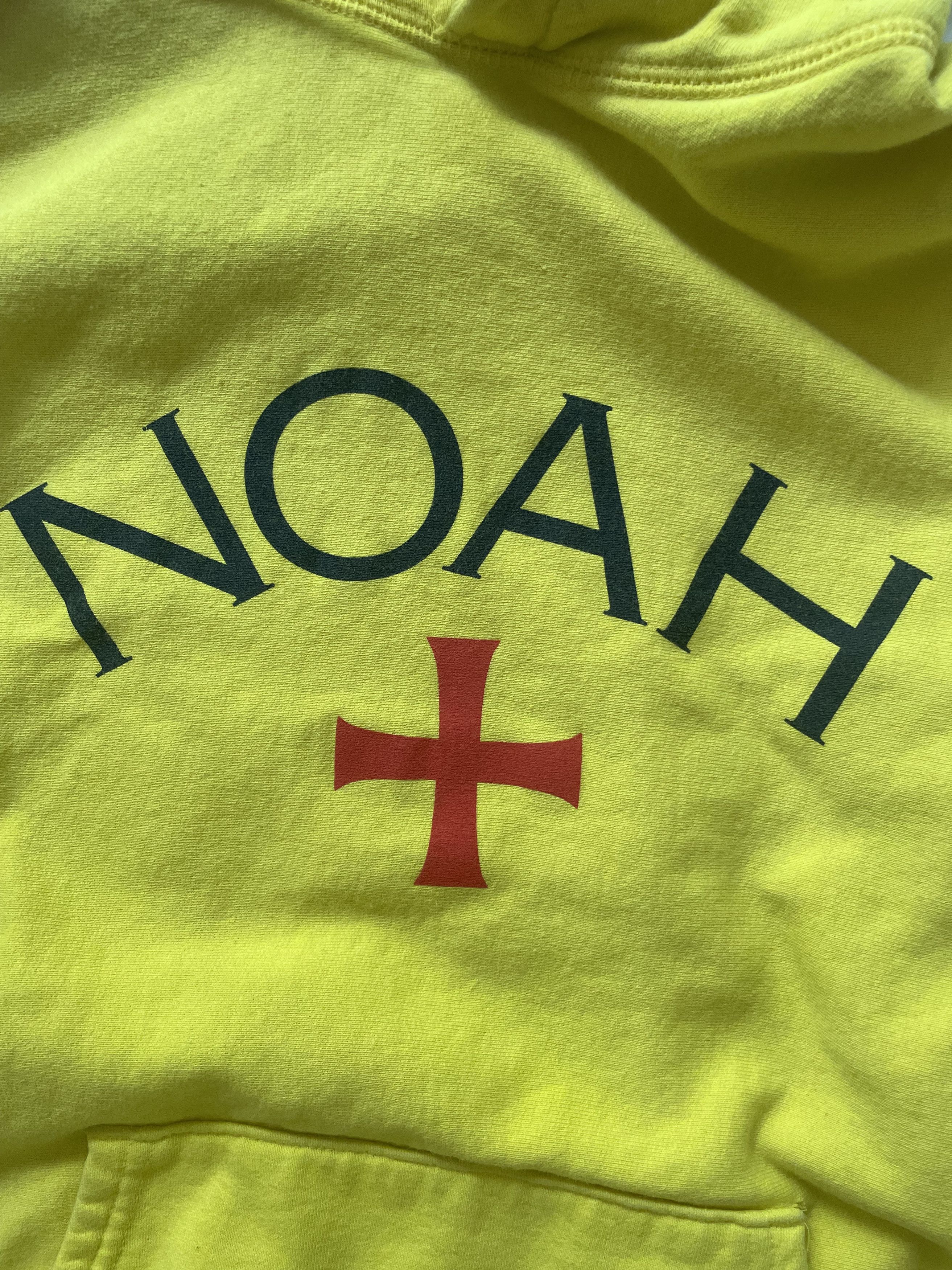 Noah 💥💥 Noah Core Logo Hoodie (SS19) - Yellow Size US M / EU 48-50 / 2 - 2 Thumbnail
