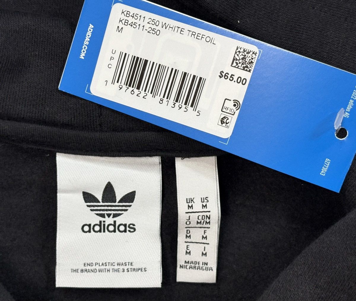 Adidas Adidas Originals Men’s M Fleece Hoodie Pullover Sweatshirt Size US M / EU 48-50 / 2 - 7 Thumbnail