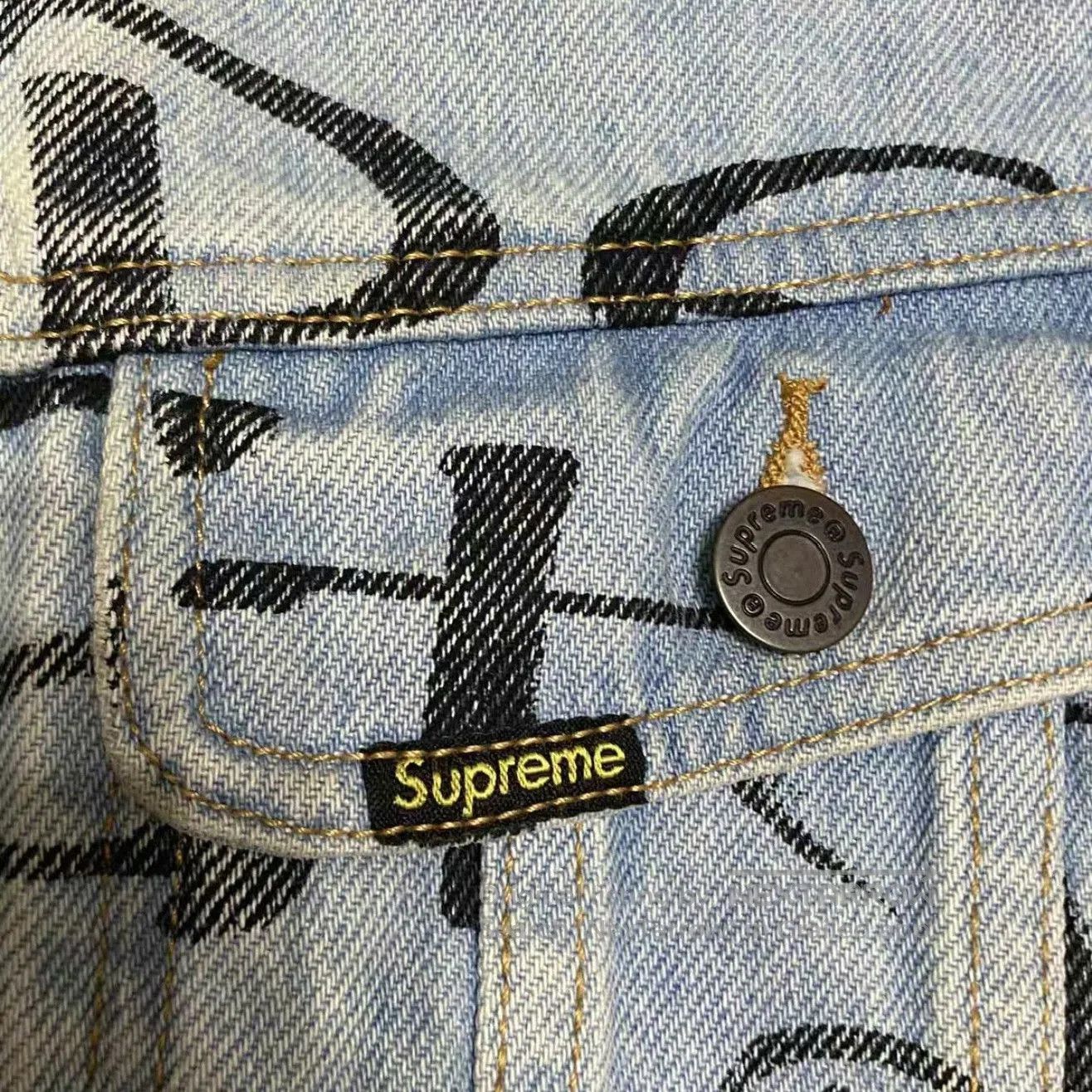 Supreme Supreme FW20 Denim Trucker Jacket. Size US L / EU 52-54 / 3 - 4 Thumbnail