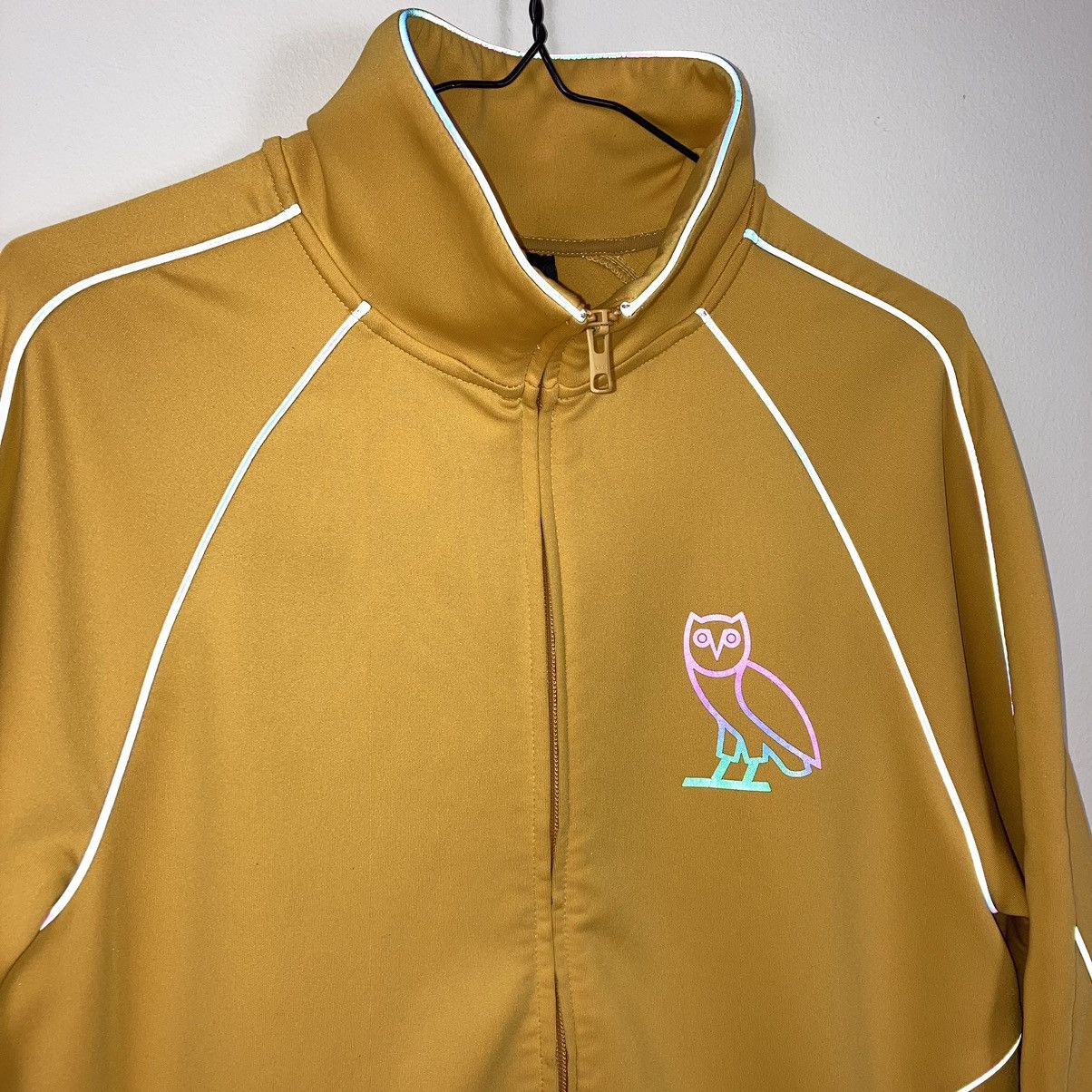 Drake OVO 3M Reflective Piping Track Jacket Yellow Size US S / EU 44-46 / 1 - 7 Thumbnail