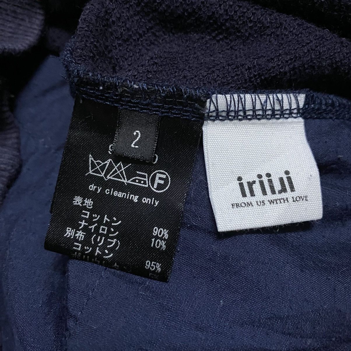 Japanese Brand Rare‼️🔥Iriiri Nice Design Cut And Sew Sweatshirt Size M / US 6-8 / IT 42-44 - 9 Thumbnail