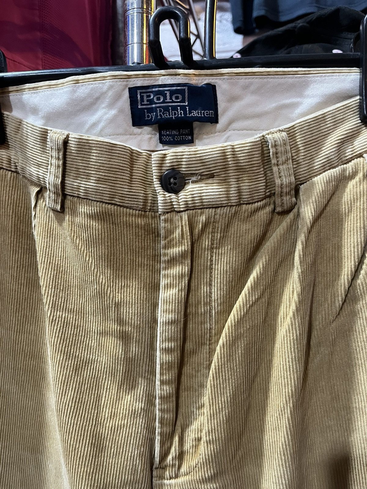 Polo Ralph Lauren Polo Ralph Lauren Corduroy Keating Pants 90s Size US 30 / EU 46 - 3 Thumbnail