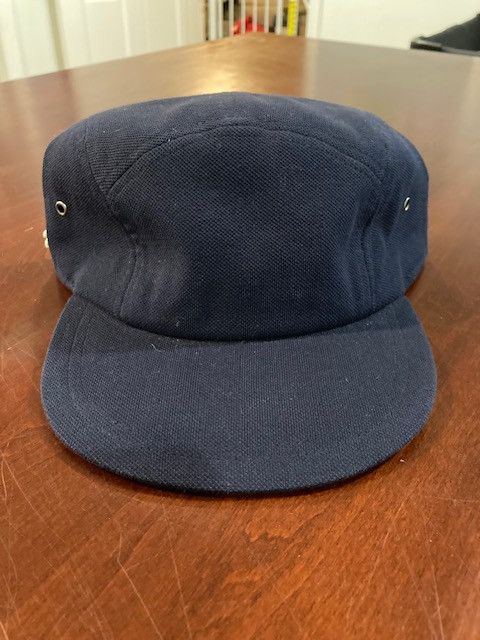 Camp Cap Lacoste Pique Hat Supreme X Lacoste Pique Navy Camp Cap