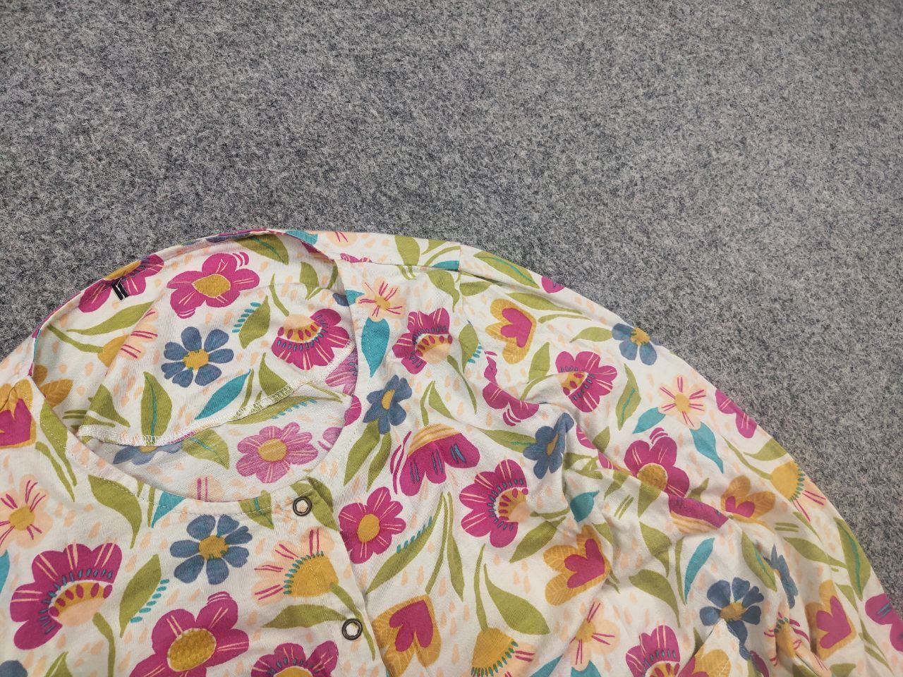 Gudrun Sjoden Gudrun Sjödén German Long Sleeve Snaps Down Floral Print Size M / US 6-8 / IT 42-44 - 6 Thumbnail