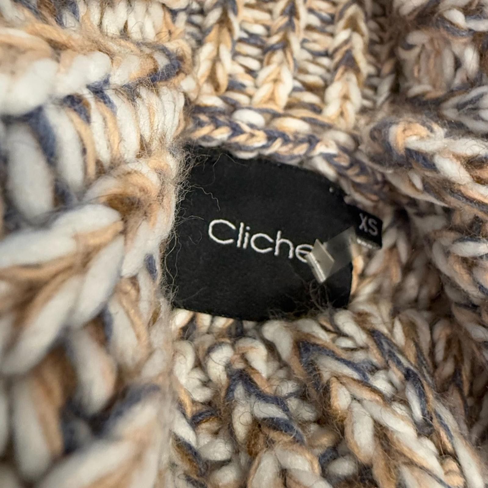 Other Cliche knit turtleneck sleeveless tunic sweater SZ XS Size XS / US 0-2 / IT 36-38 - 8 Thumbnail