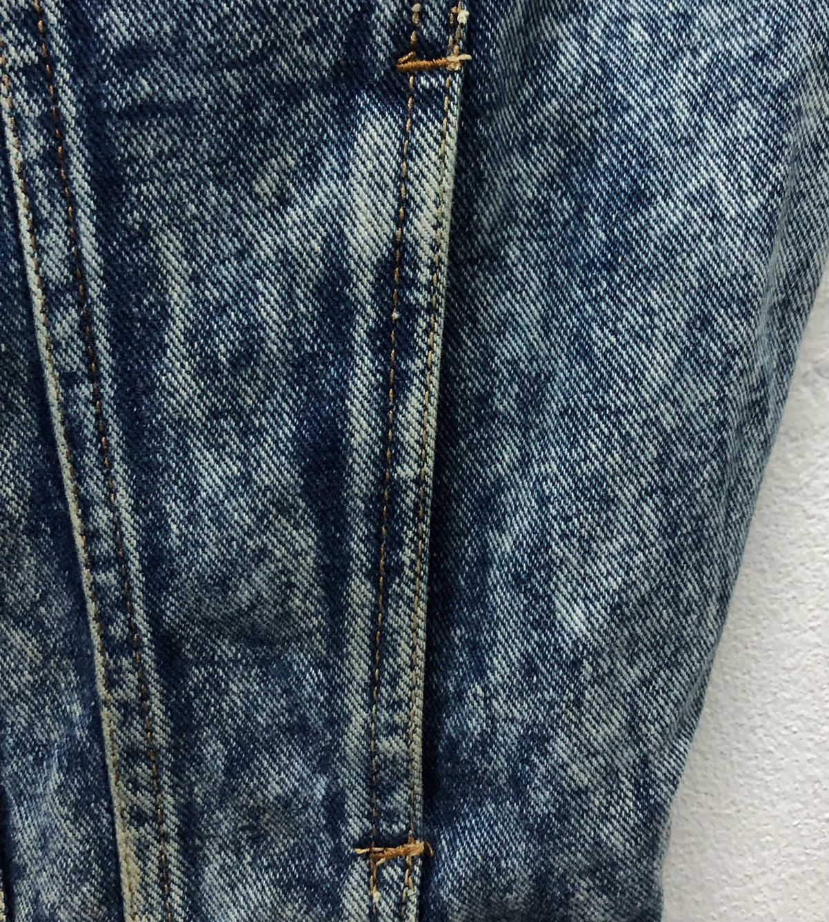 Vintage Vintage Sports Club Denim Jacket Size US L / EU 52-54 / 3 - 7 Thumbnail