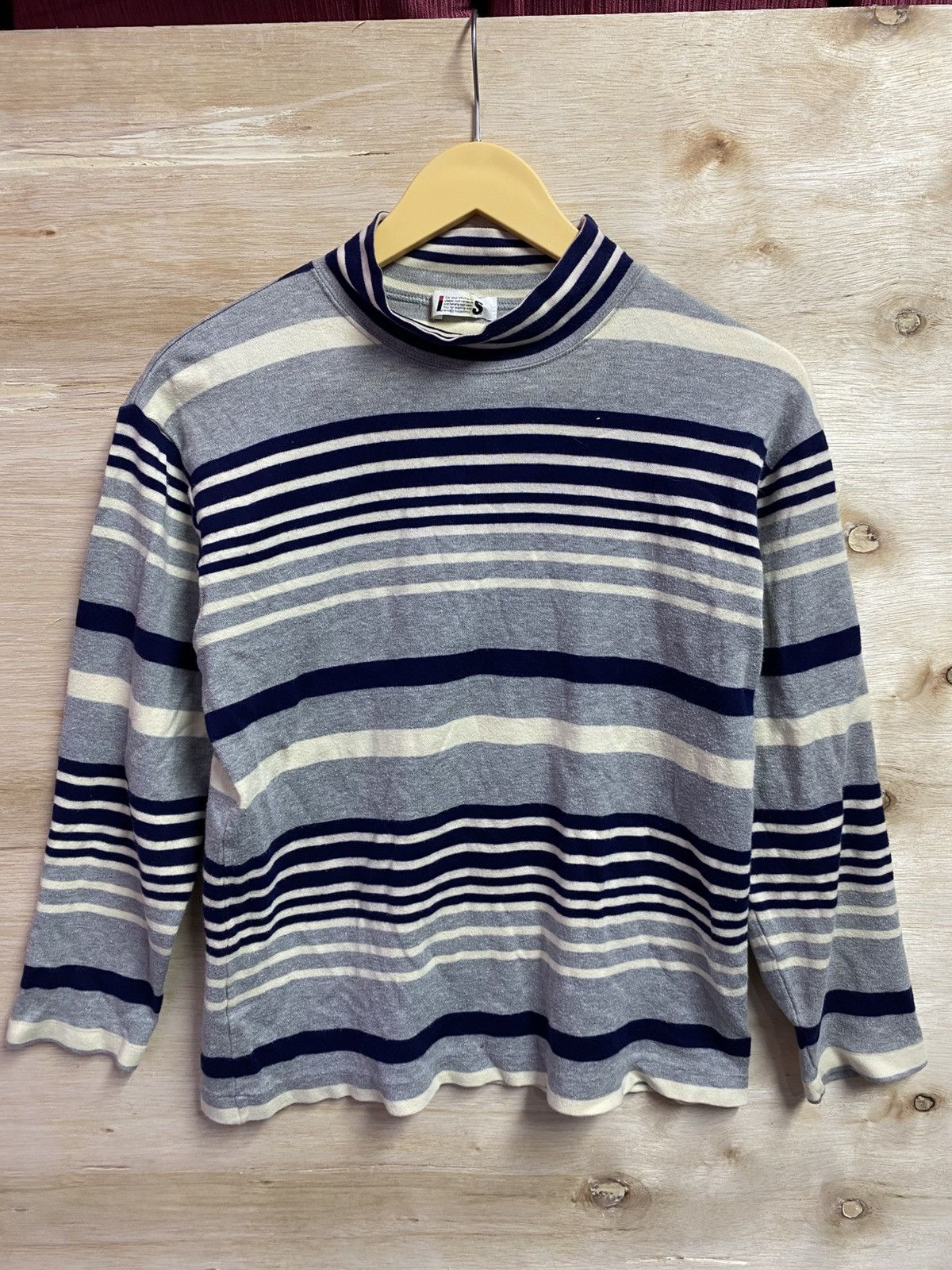 Issey Miyake vintage issey miyake I.S stripes tshirt Size M / US 6-8 / IT 42-44 - 1 Thumbnail