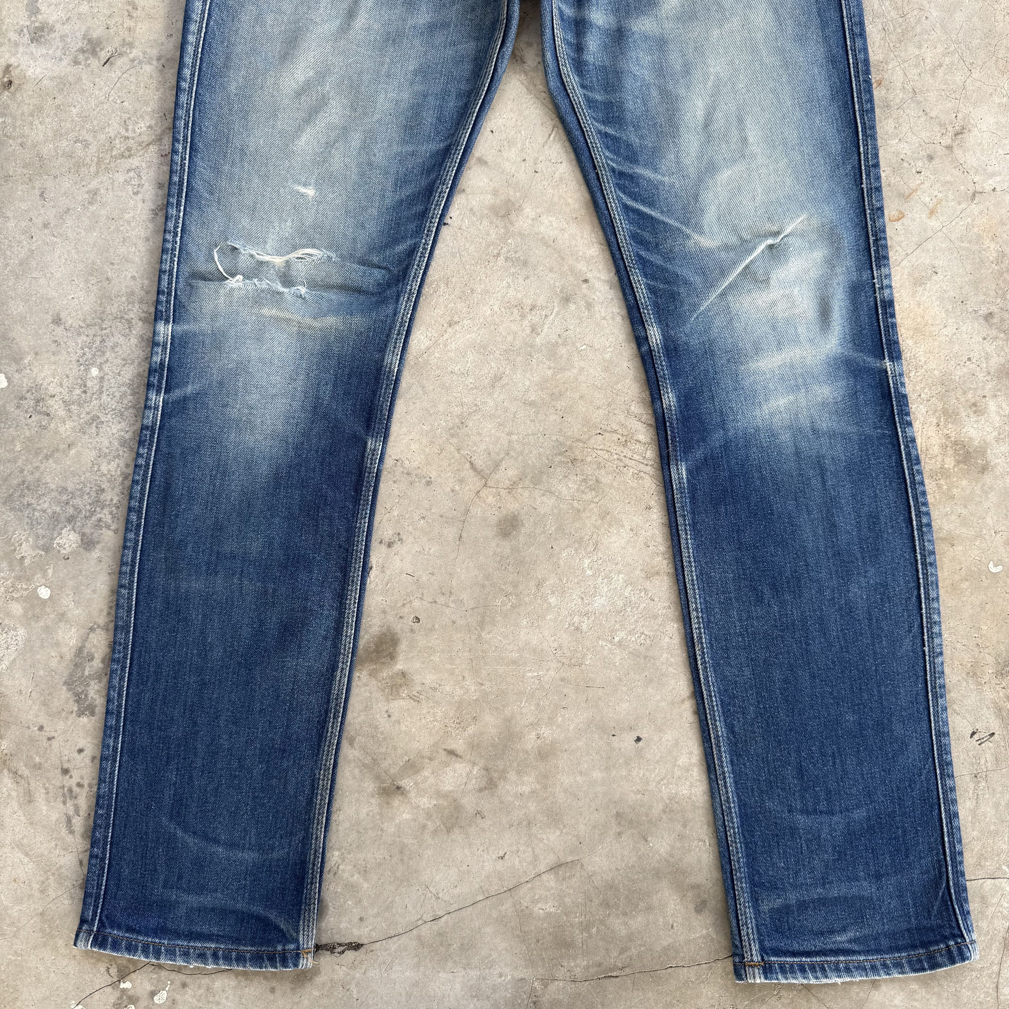 Acne Studios W33 ACNE STUDIO SLIM FADED STONEWASH DENIM JEAN PANTS Size US 33 - 4 Thumbnail