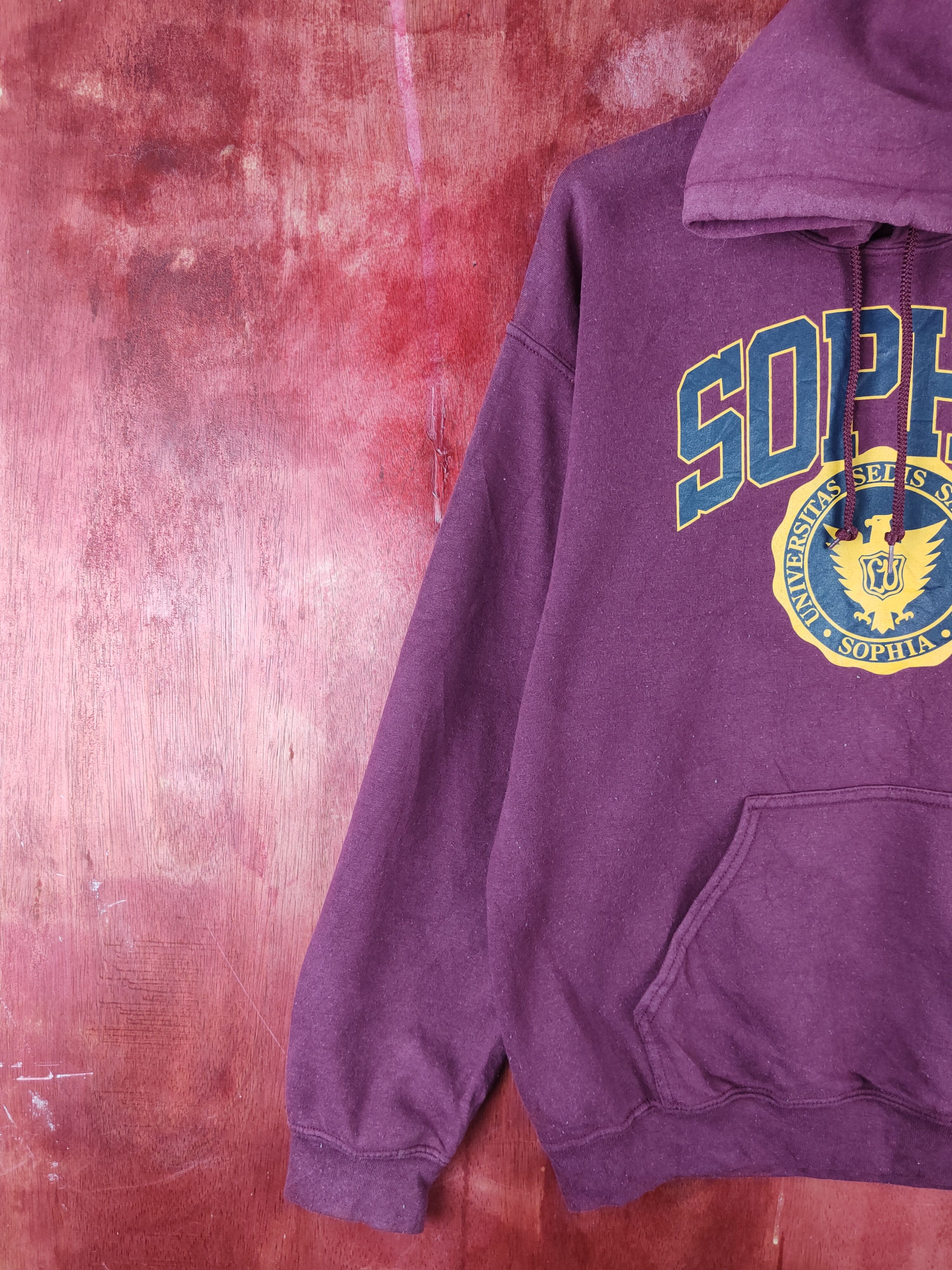 Japanese Brand Sophia university vintage Hoodie Sweatshirts #S2400 Size M / US 6-8 / IT 42-44 - 5 Thumbnail