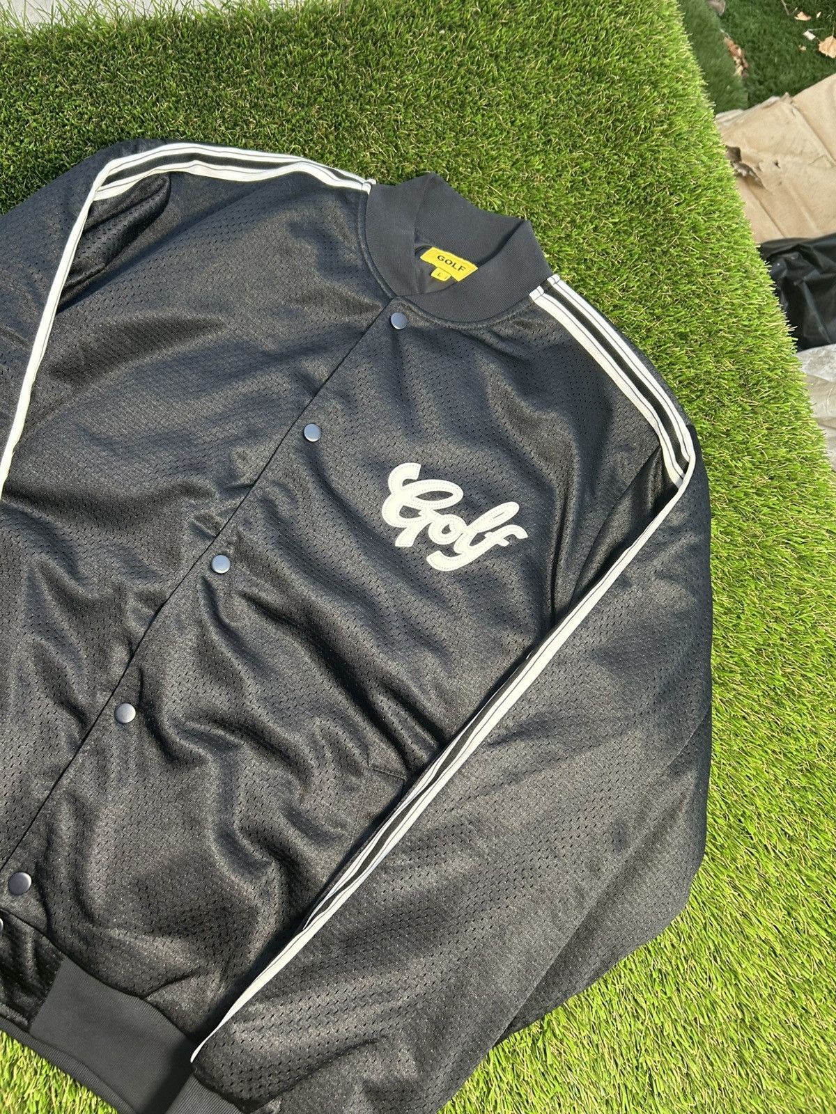 Golf Wang Golf Wang Quilted Embroidered Bomber Jacket Size US L / EU 52-54 / 3 - 1 Thumbnail
