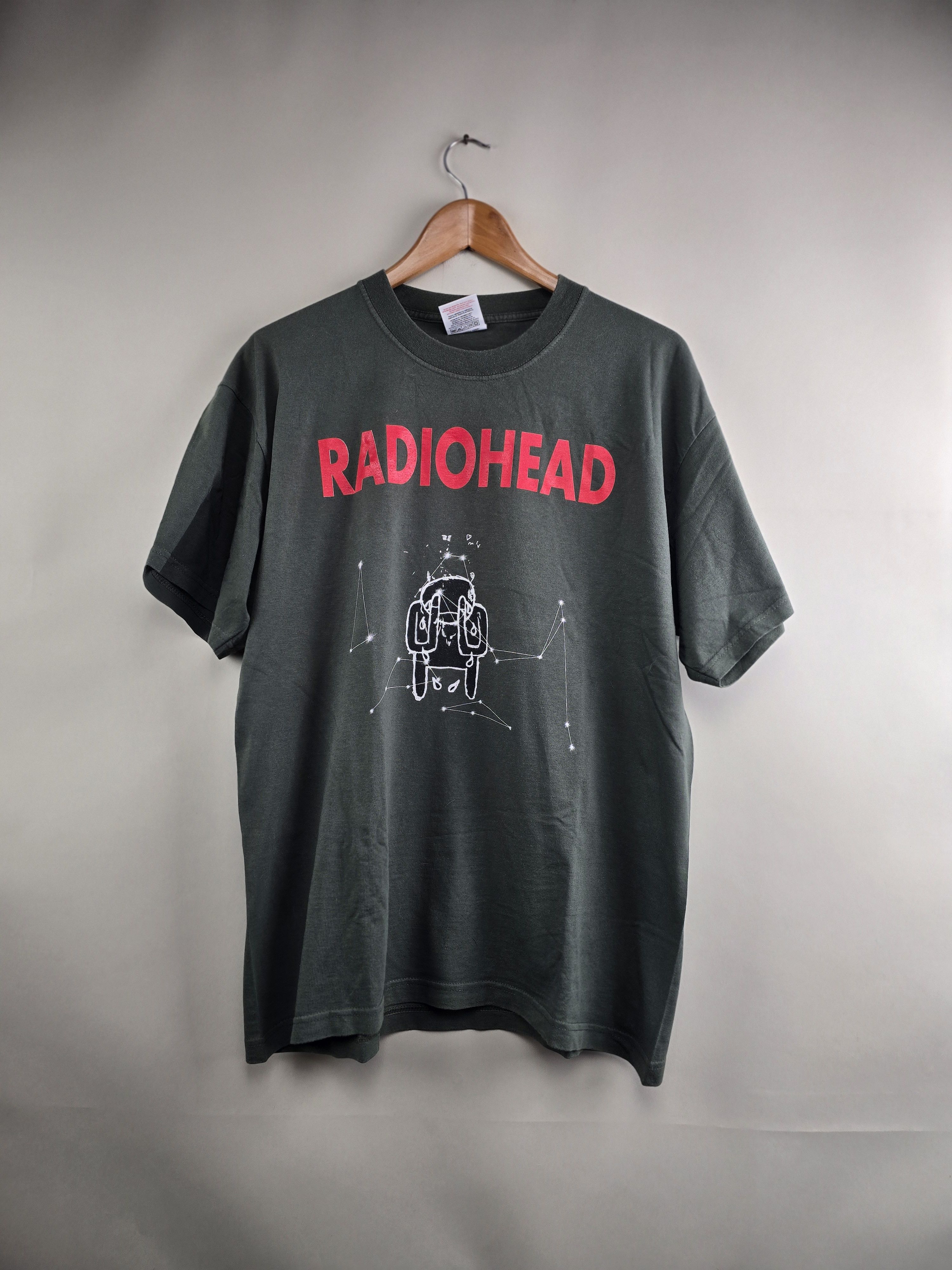 Band Tees × Vintage 2003 Radiohead Hail to the thief live L 21.5" 29" Size US L / EU 52-54 / 3 - 6 Thumbnail