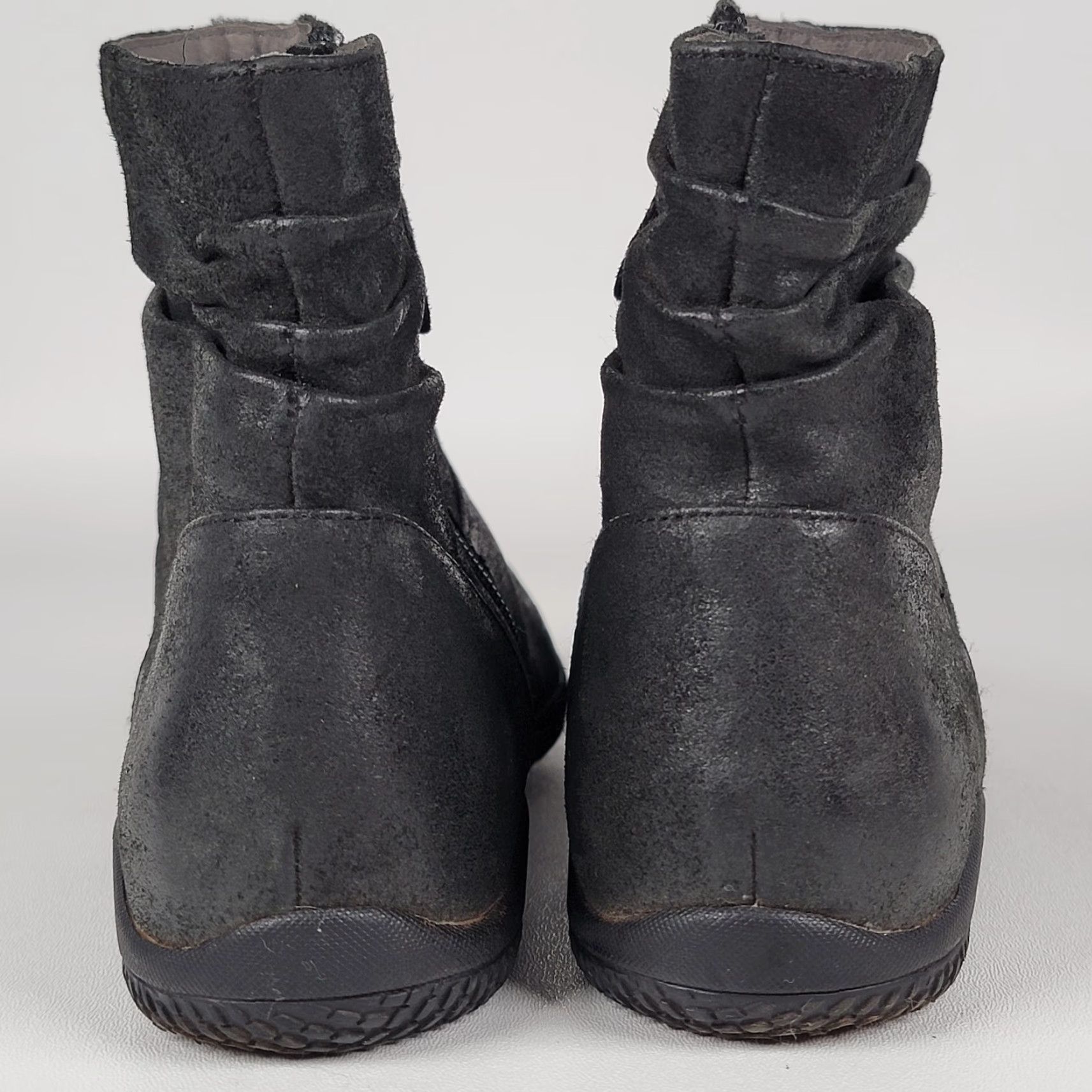 Vintage SoftWalk Hanover Boot Women’s Size 8.5 Luggage Weathered Black Leather Size US 9 / IT 39 - 7 Thumbnail