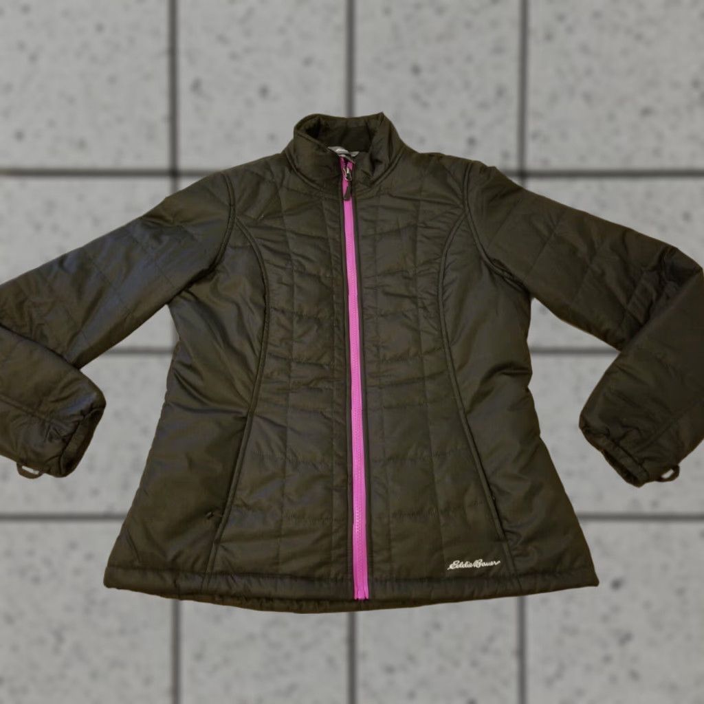 Eddie Bauer Womens Eddie Bauer Jacket M Medium Black Coat Size M / US 6-8 / IT 42-44 - 1 Thumbnail