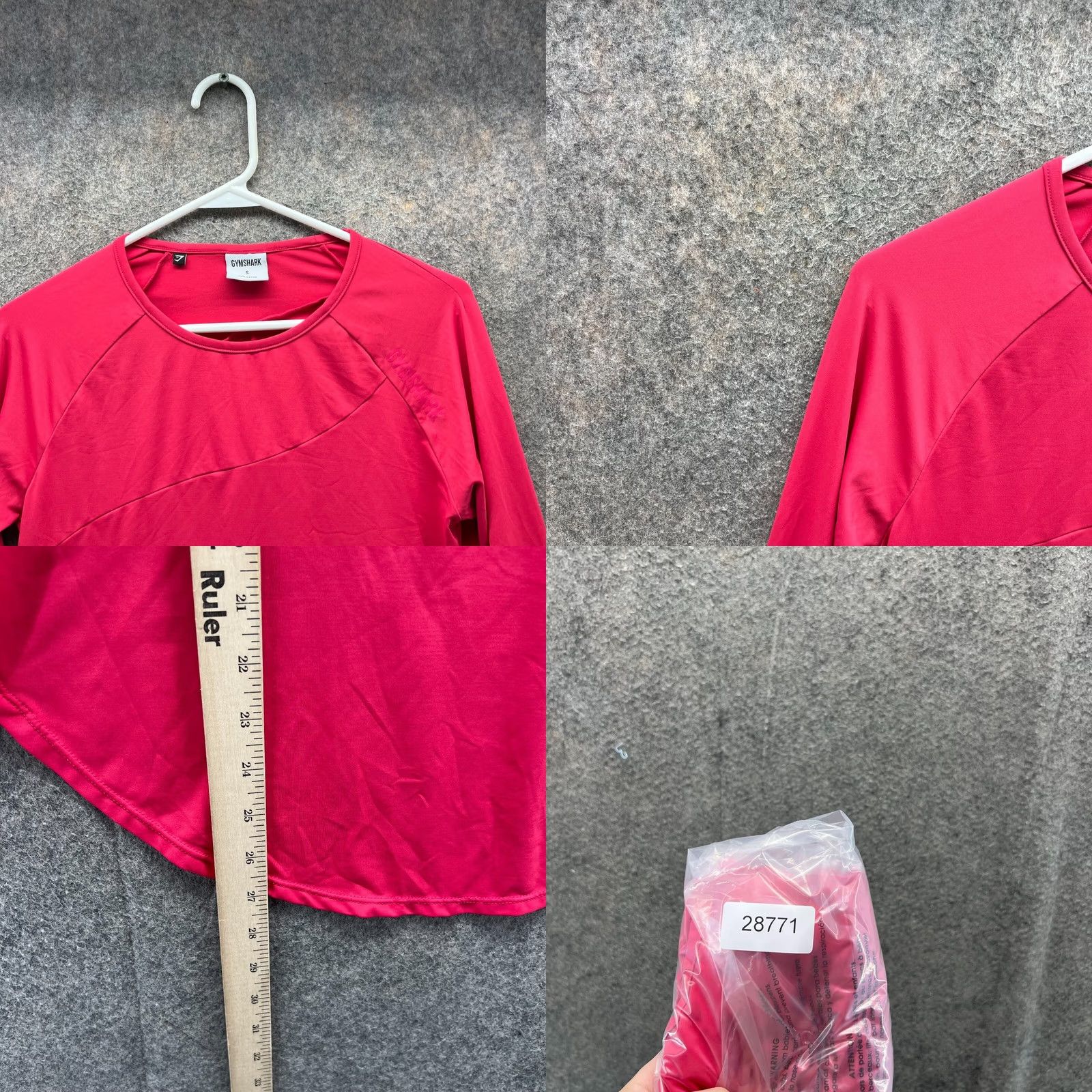 Gymshark Gymshark Sweatshirt Women Small Pink Long Sleeve Athletic Training Gym Running T-Shirt Mens Womens Girls Boys Size S / US 4 / IT 40 - 8 Thumbnail