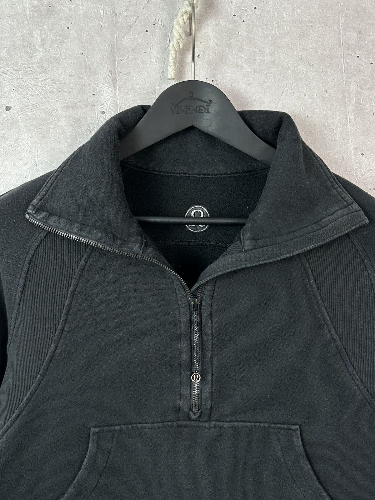 Lululemon Lululemon Quarter Zip Black Long Sleeve Women’s Jumper Size M / US 6-8 / IT 42-44 - 5 Thumbnail