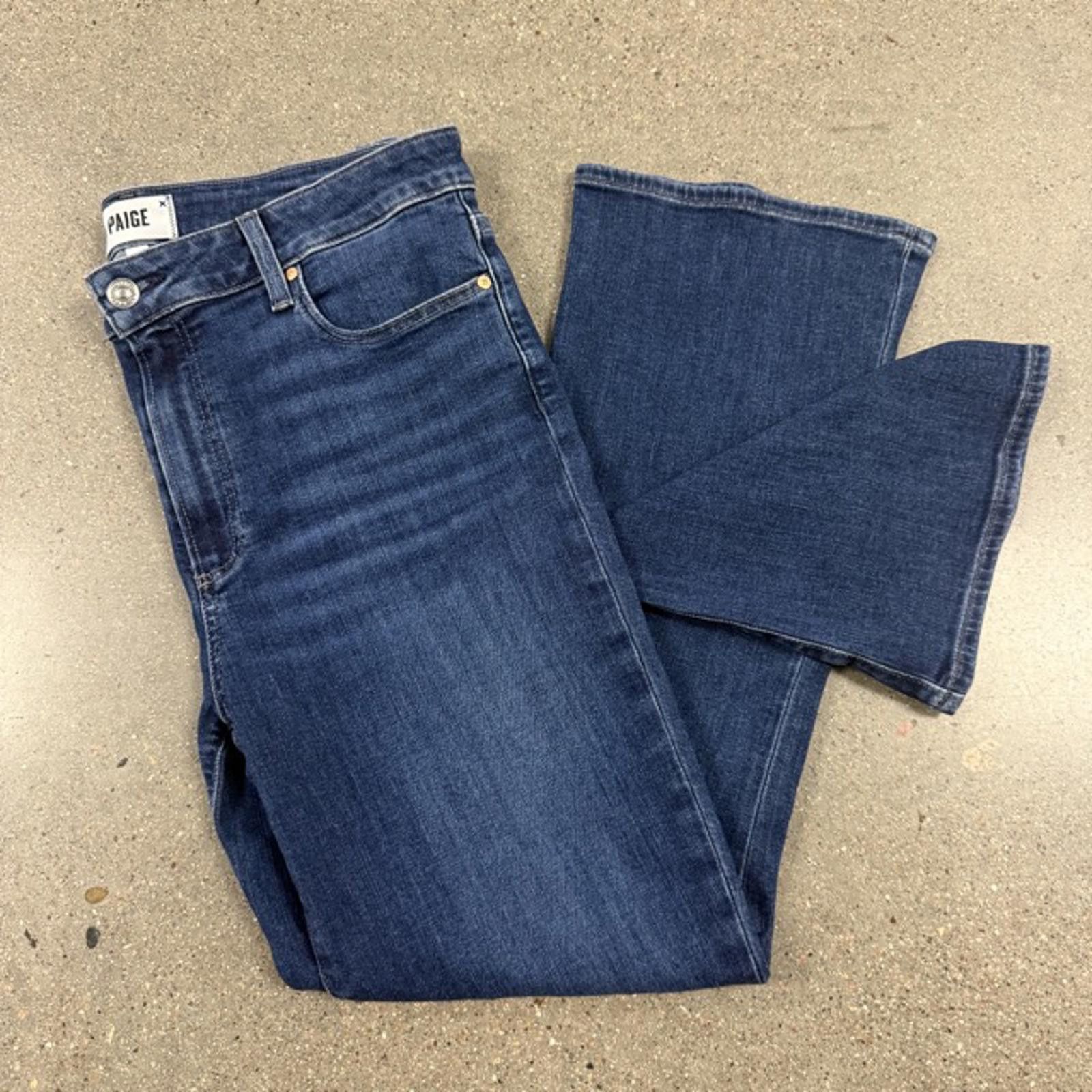 Paige NWOT PAIGE Colette Crop Flare Premium Denim Jean - 31 Size 31" - 3 Thumbnail