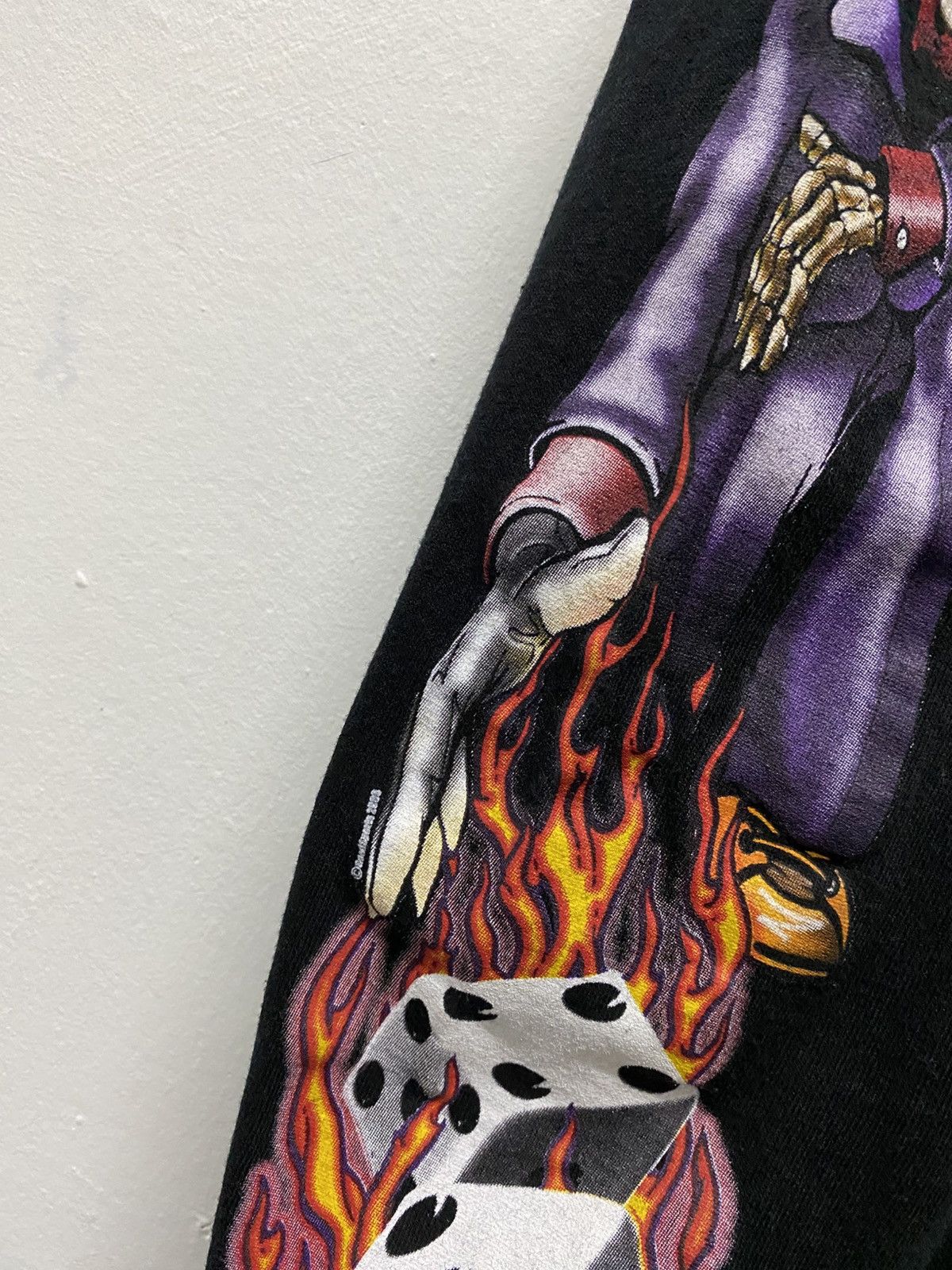 JNCO Vintage Skull Like Jnco Design Long Sleeve Flame Copyrights Size US L / EU 52-54 / 3 - 8 Thumbnail