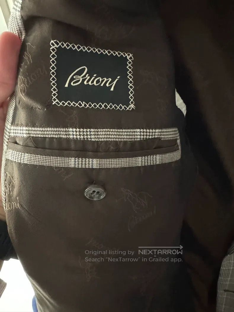 Brioni Brioni Wool single suit Size US L / EU 52-54 / 3 - 4 Thumbnail