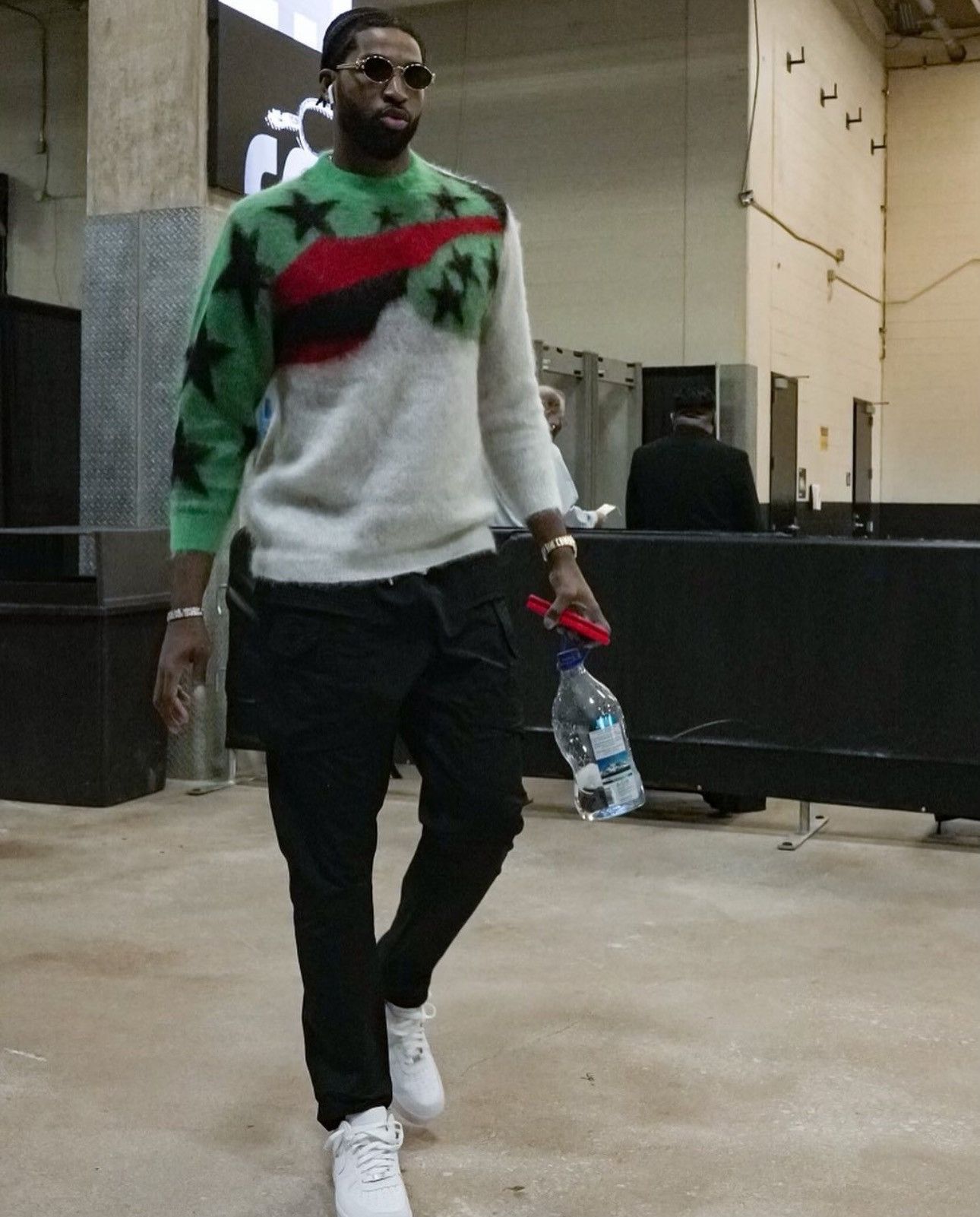 DENIM TEARS × Saint Michael SAINT MICHAEL X DENIM TEARS STAR SWEATER Size US XL / EU 56 / 4 - 2 Thumbnail