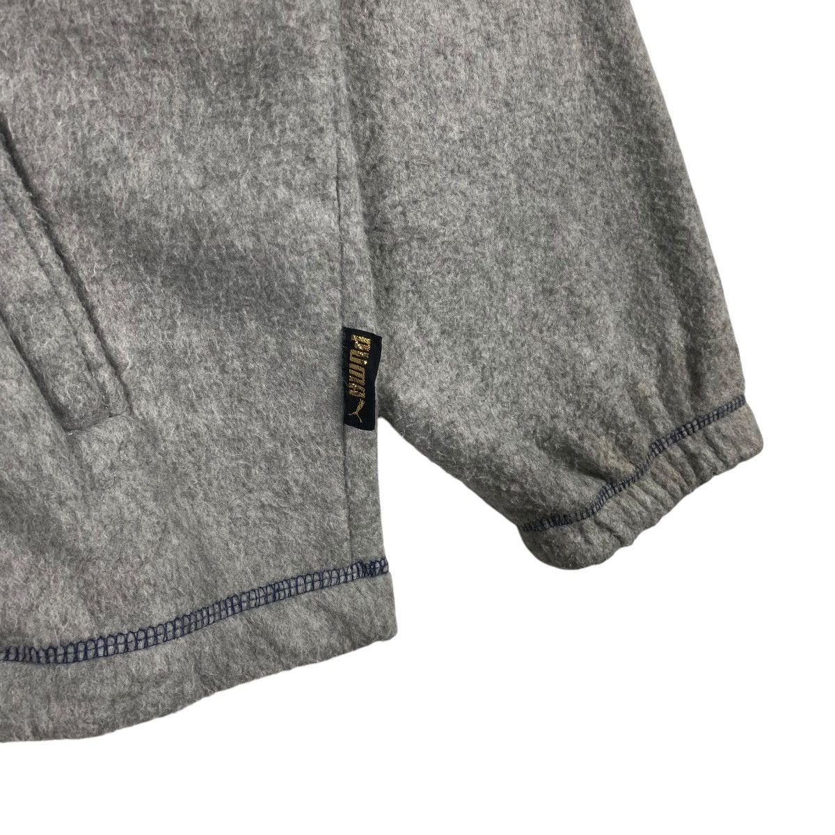 Puma × Vintage Vintage Puma Anorak Fleece Hoodie L Size Grey Colour Size US L / EU 52-54 / 3 - 5 Thumbnail