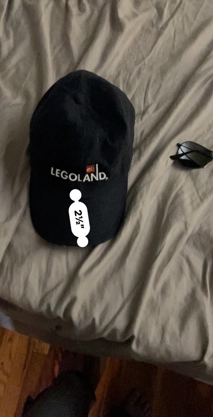 Other LEGOLAND Black Baseball Cap- Hat That Brings Bricks to Head! Size ONE SIZE - 3 Thumbnail