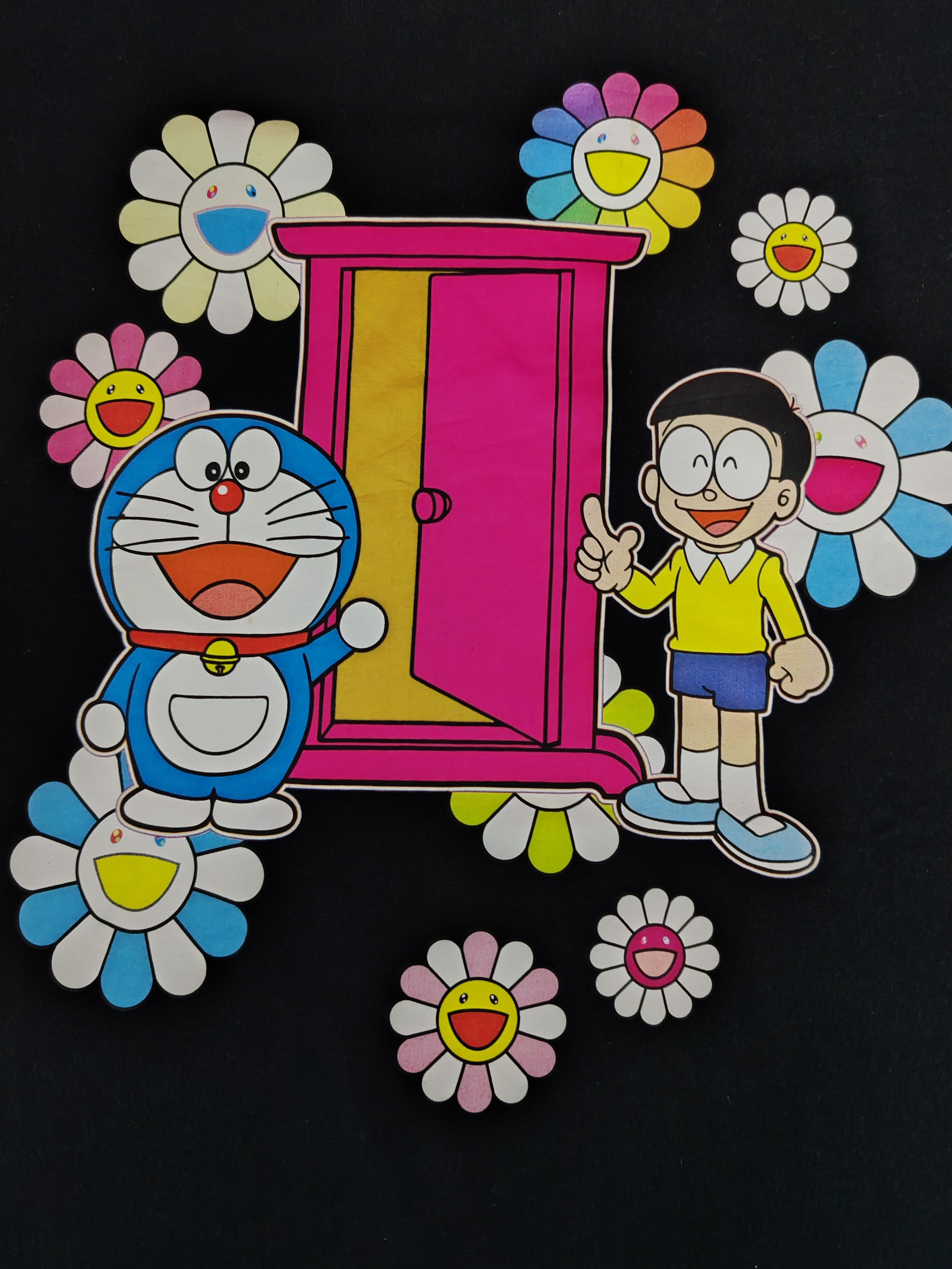 Anime Takashi Murakami x Doraemon Japan Anime Tee Designer Manga Size US M / EU 48-50 / 2 - 1 Thumbnail