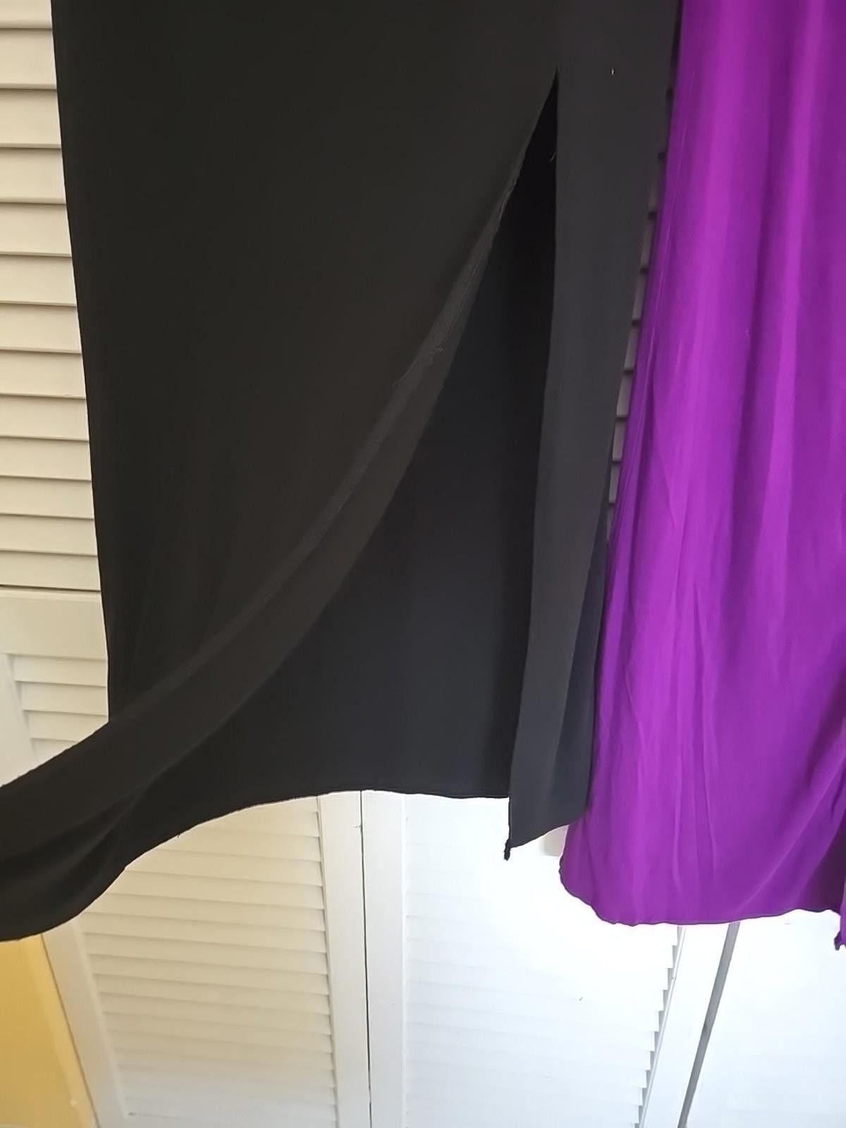 Mossimo Y2K Mossimo Lot of 3 Maxi Skirt Black Purple Stretch XS Size 26" / US 2 / IT 38 - 3 Thumbnail