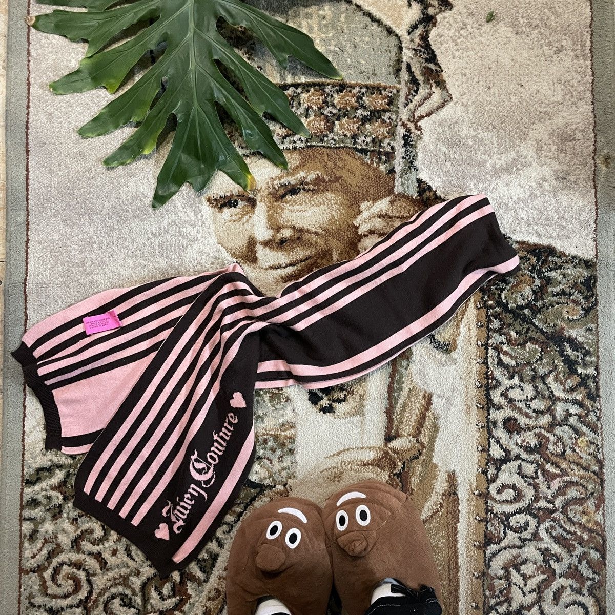 Juicy Couture × Vintage VINTAGE Y2K JUICY COUTURE SCARF Size ONE SIZE - 1 Thumbnail