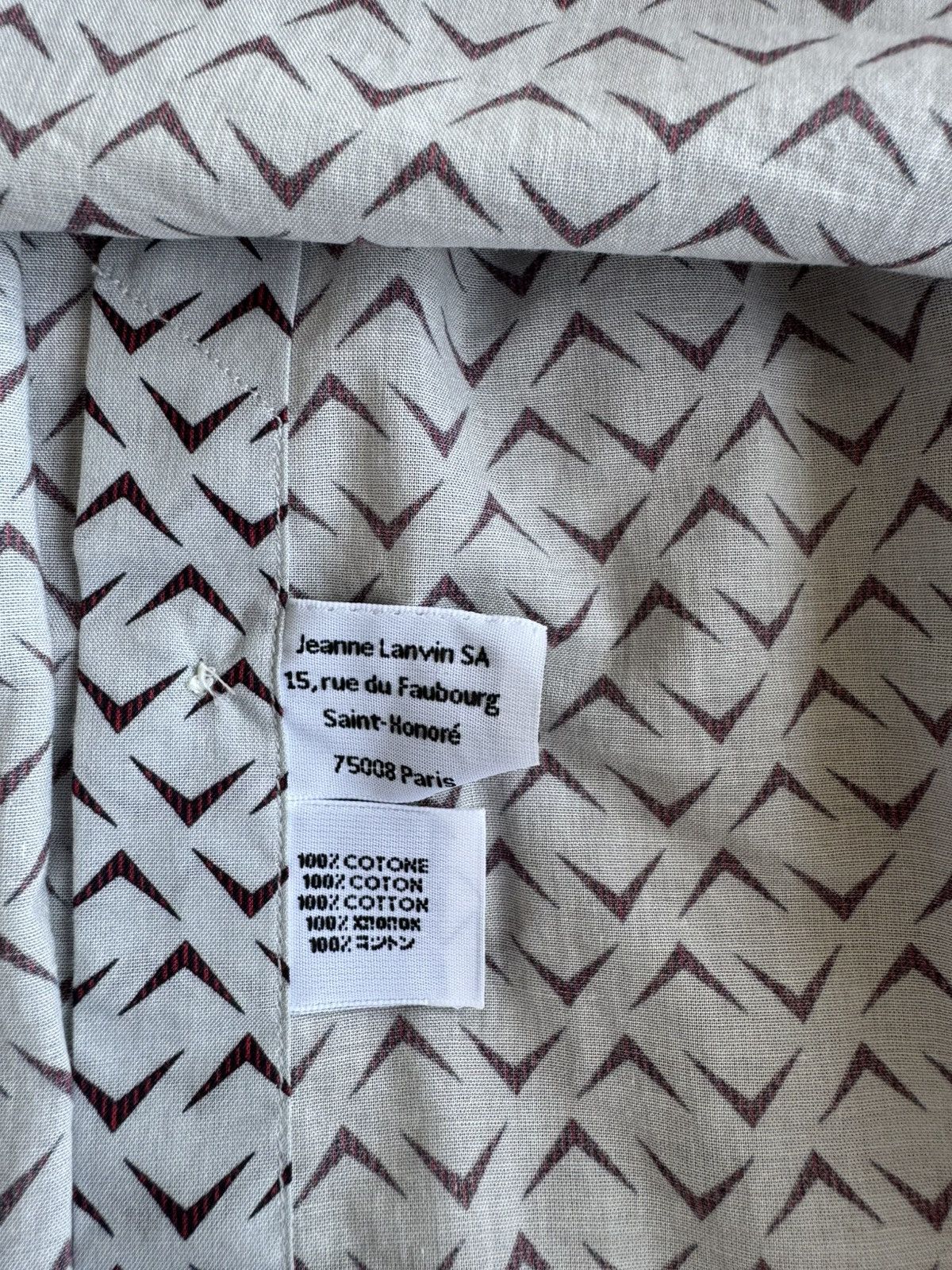 Lanvin Slim shirt Size US S / EU 44-46 / 1 - 6 Thumbnail