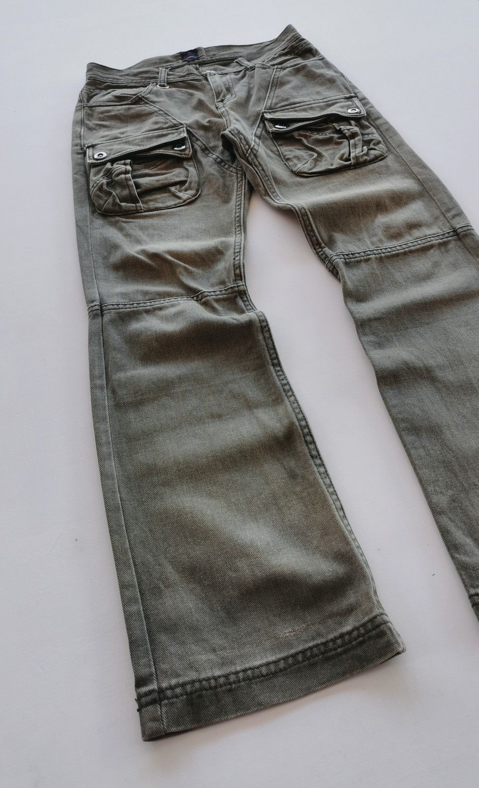 JACKROSE Bootcut Jack Rose Multipocket Cargo Jeans Size US 30 / EU 46 - 2 Thumbnail