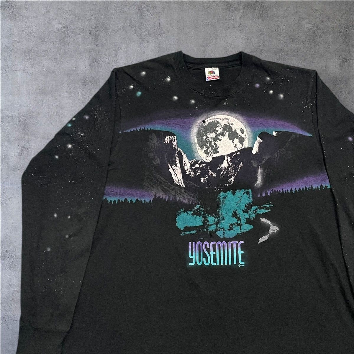 Vintage 1996 yosemite long sleeve Size US L / EU 52-54 / 3 - 1 Thumbnail