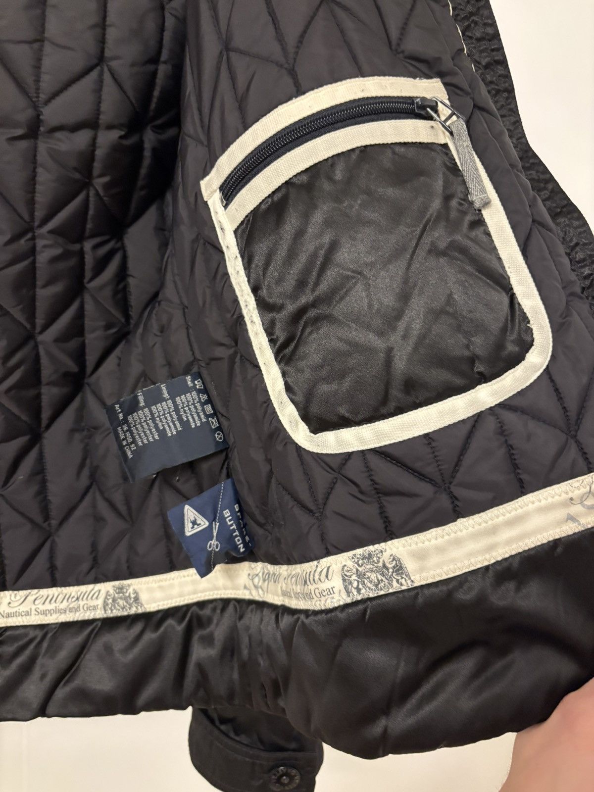 Other Black Puffer Jacket with "Split-Hood" Size US XL / EU 56 / 4 - 10 Thumbnail