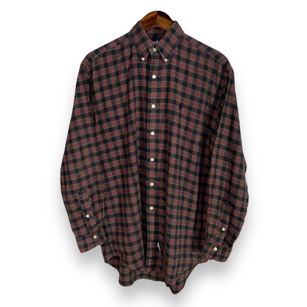 Polo Ralph Lauren 70s Polo Ralph Lauren Made in USA Flannel Button Down Shirt Size US S / EU 44-46 / 1 - 1 Thumbnail