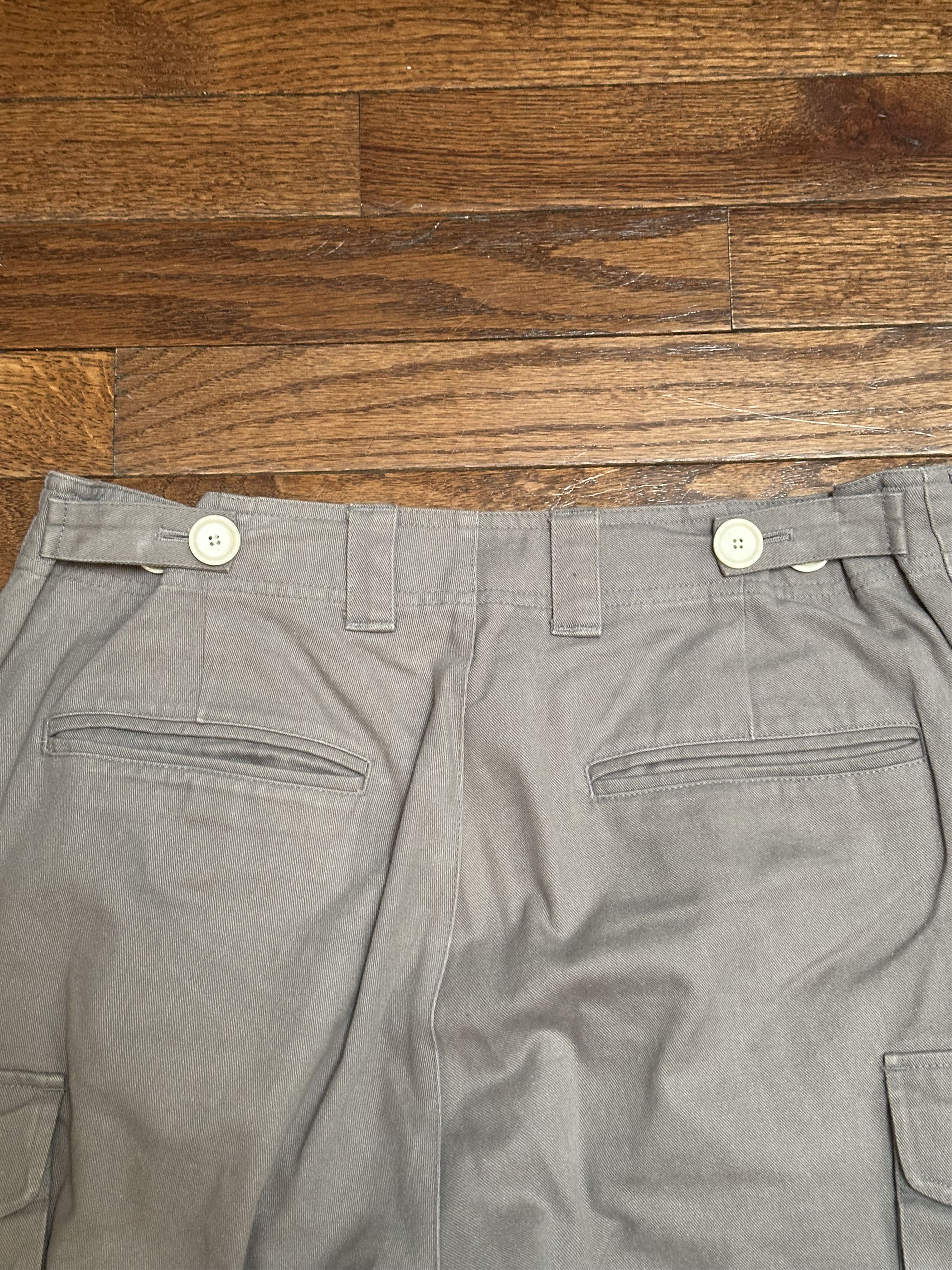 CMMAWEAR Cmmawear Grey Back-zip Cargo Pants Medium Size US 32 / EU 48 - 7 Thumbnail