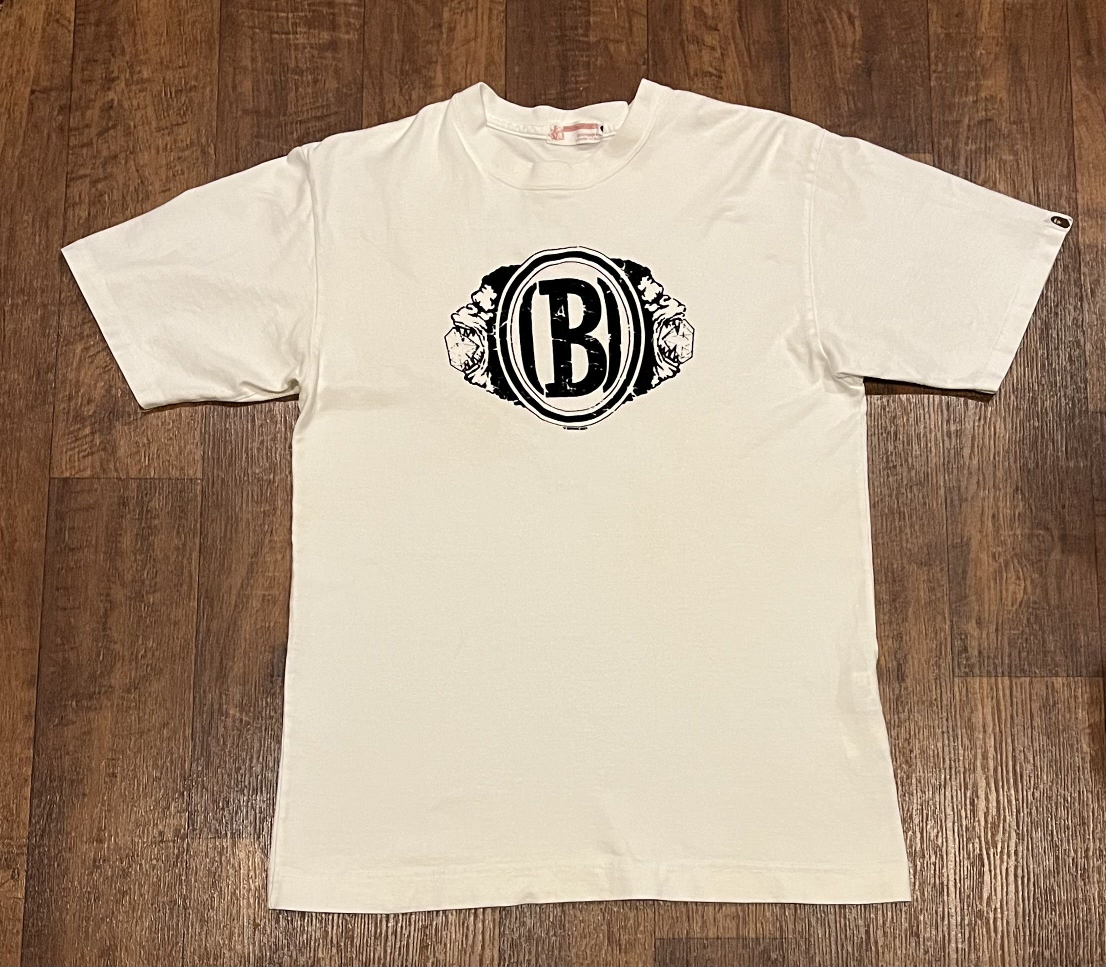 Bape Bape logo tee shirt Size US M / EU 48-50 / 2 - 1 Thumbnail